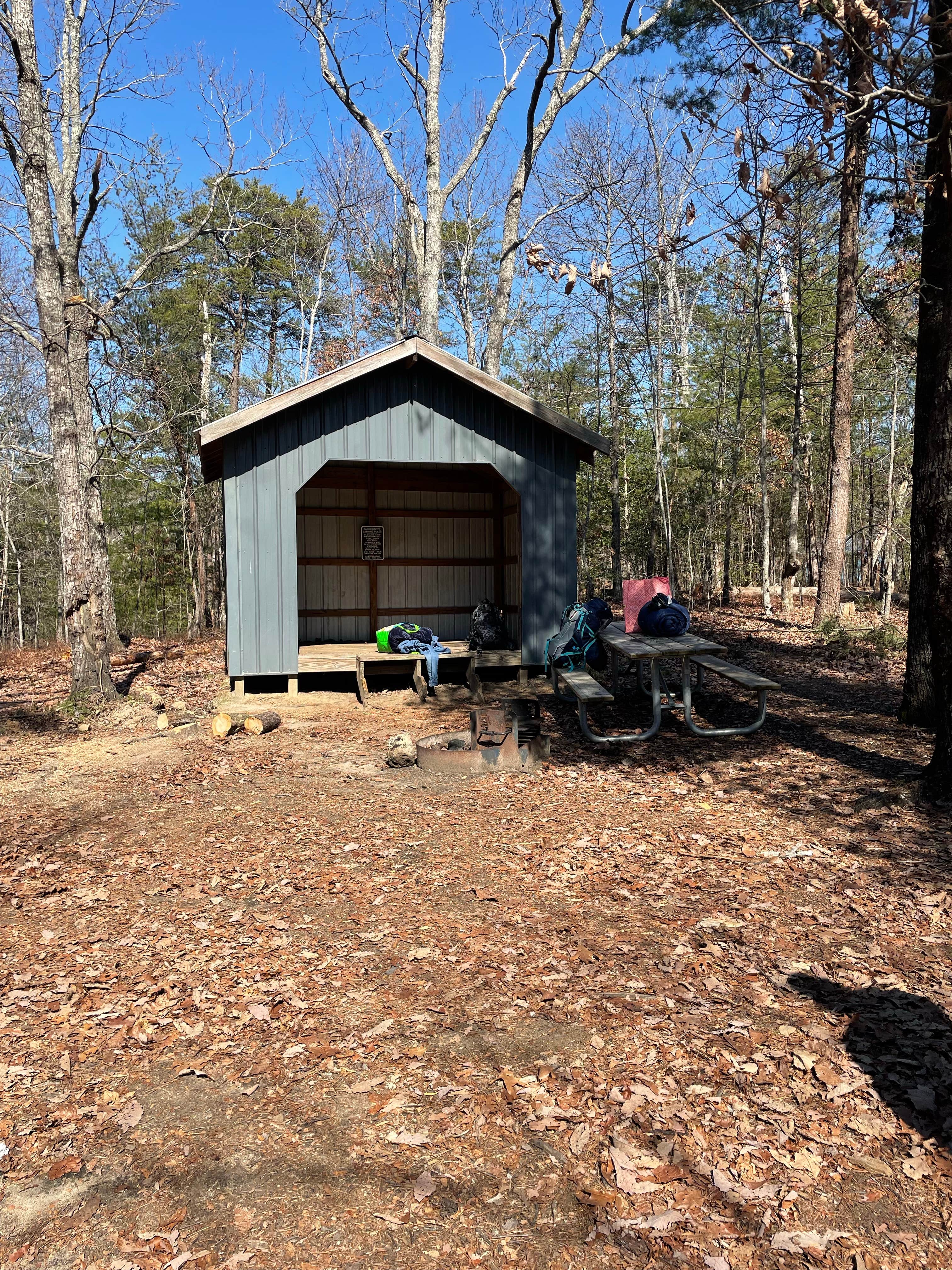 Brandon R.'s photo of glamping accommodations at Tallulah Gorge State Park Campground near Nantahala National Forest
