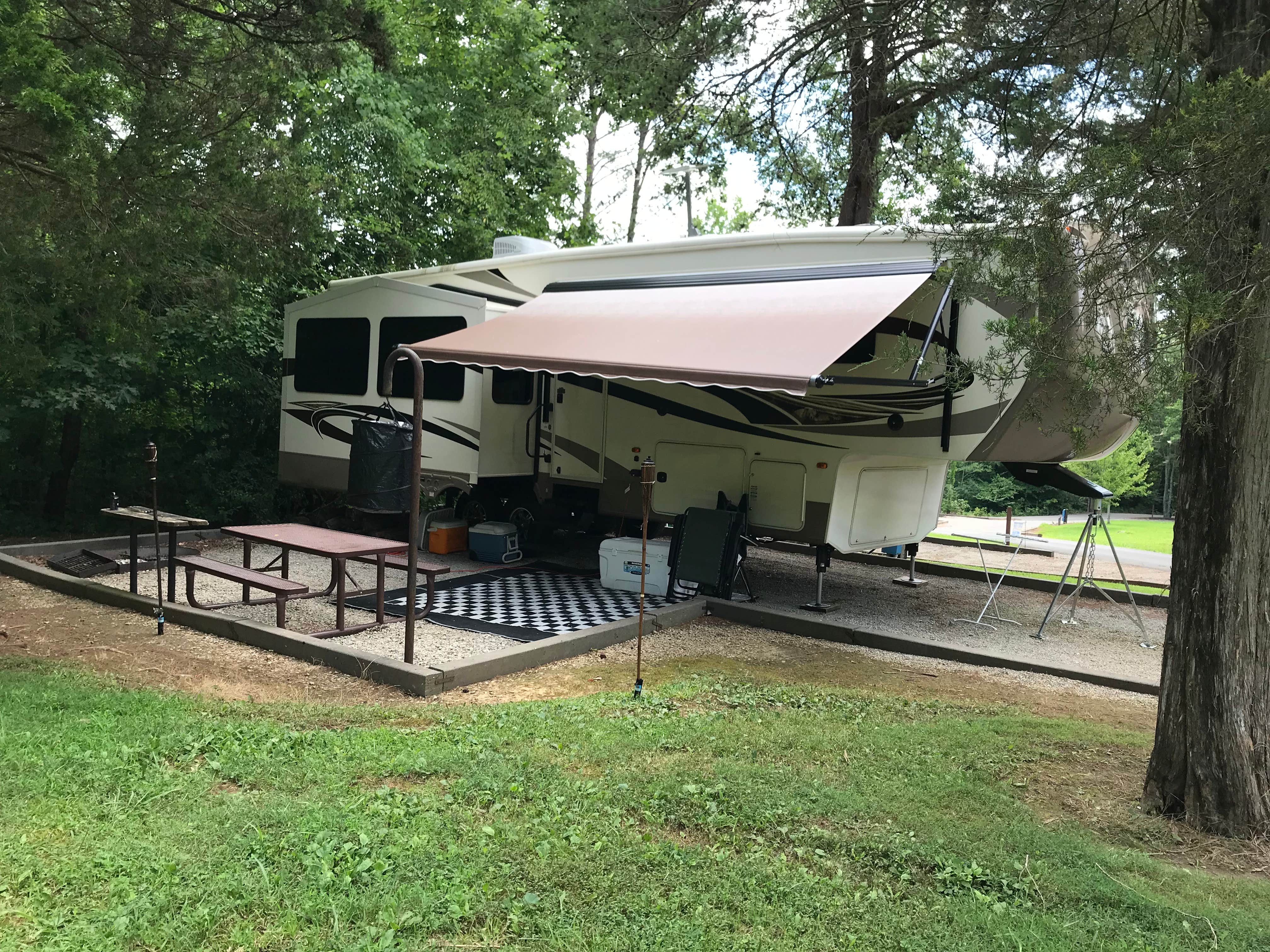 Laura O.'s photo of rv camping at Wax - Nolin River Lake near Falls of Rough, KY