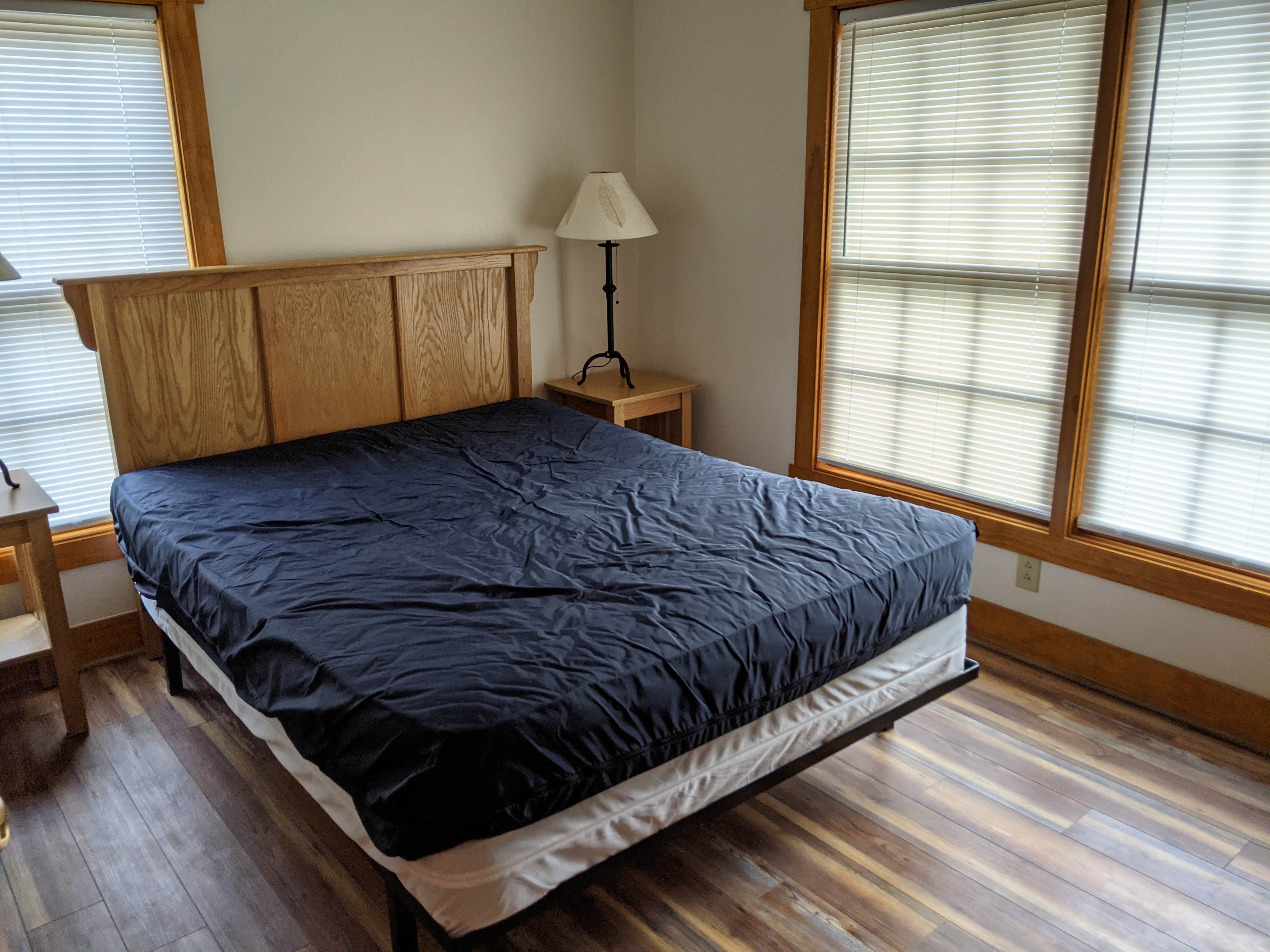 Megan K.'s photo of glamping accommodations at Andy Guest/Shenandoah River State Park Campground near Mount Jackson, VA