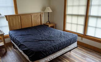 Megan K.'s photo of glamping accommodations at Andy Guest/Shenandoah River State Park Campground near Mount Jackson, VA