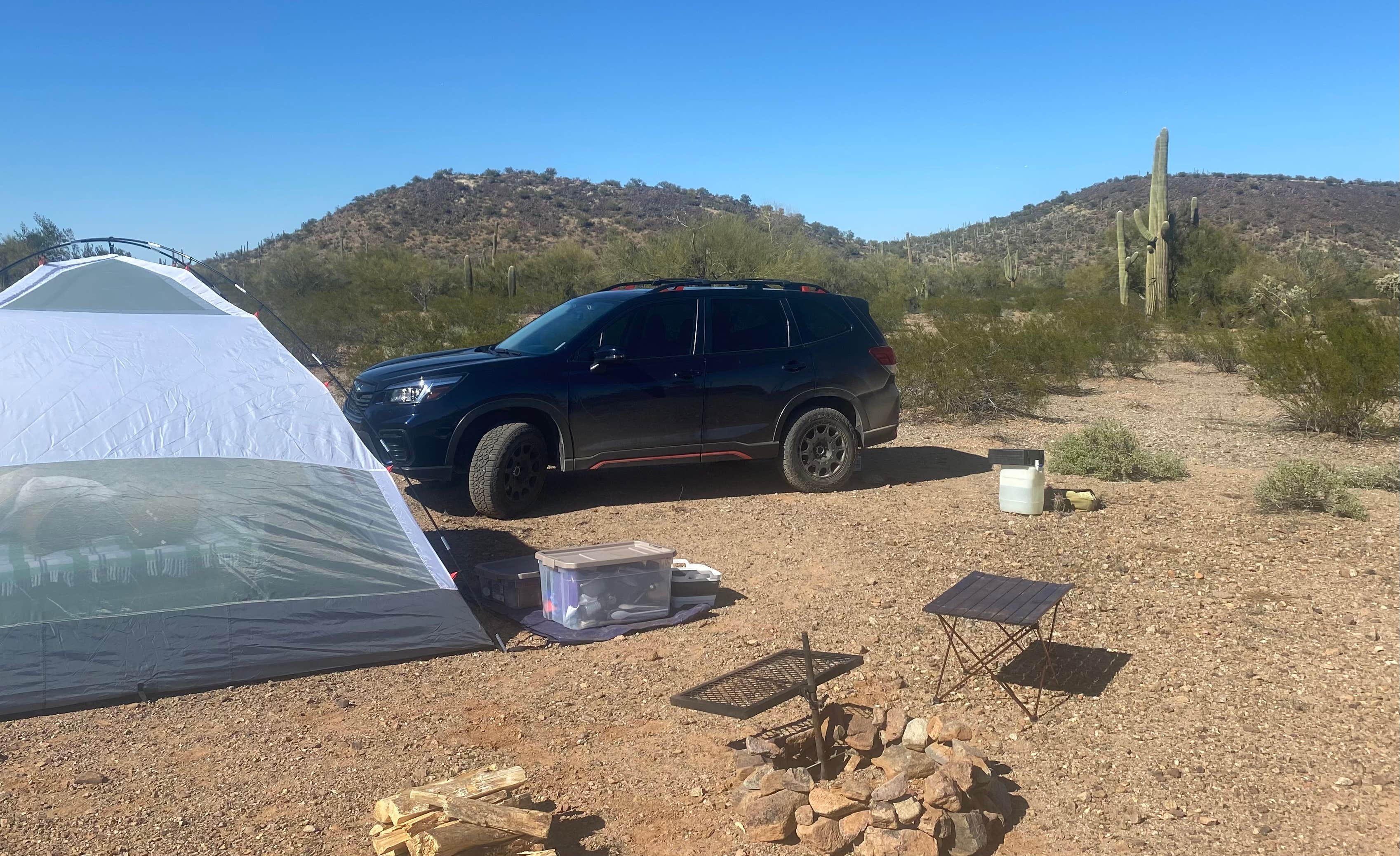 Monte W.'s photo at BLM Ironwood Forest National Monument - Pipeline Rd Dispersed camping near Topawa, AZ