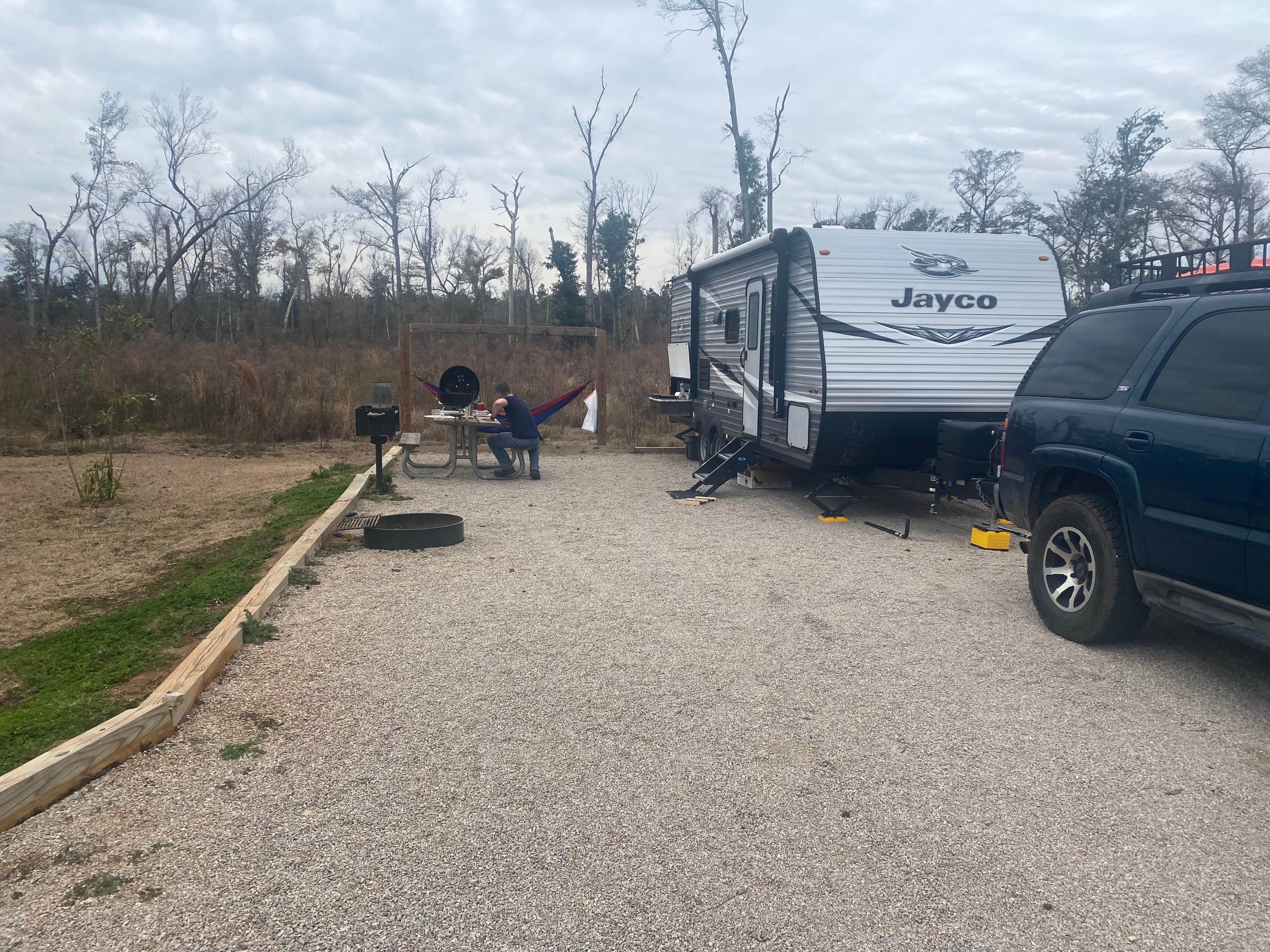 Daylin R.'s photo of rv camping at Blue Hole Campground — Florida Caverns State Park near Altha, FL