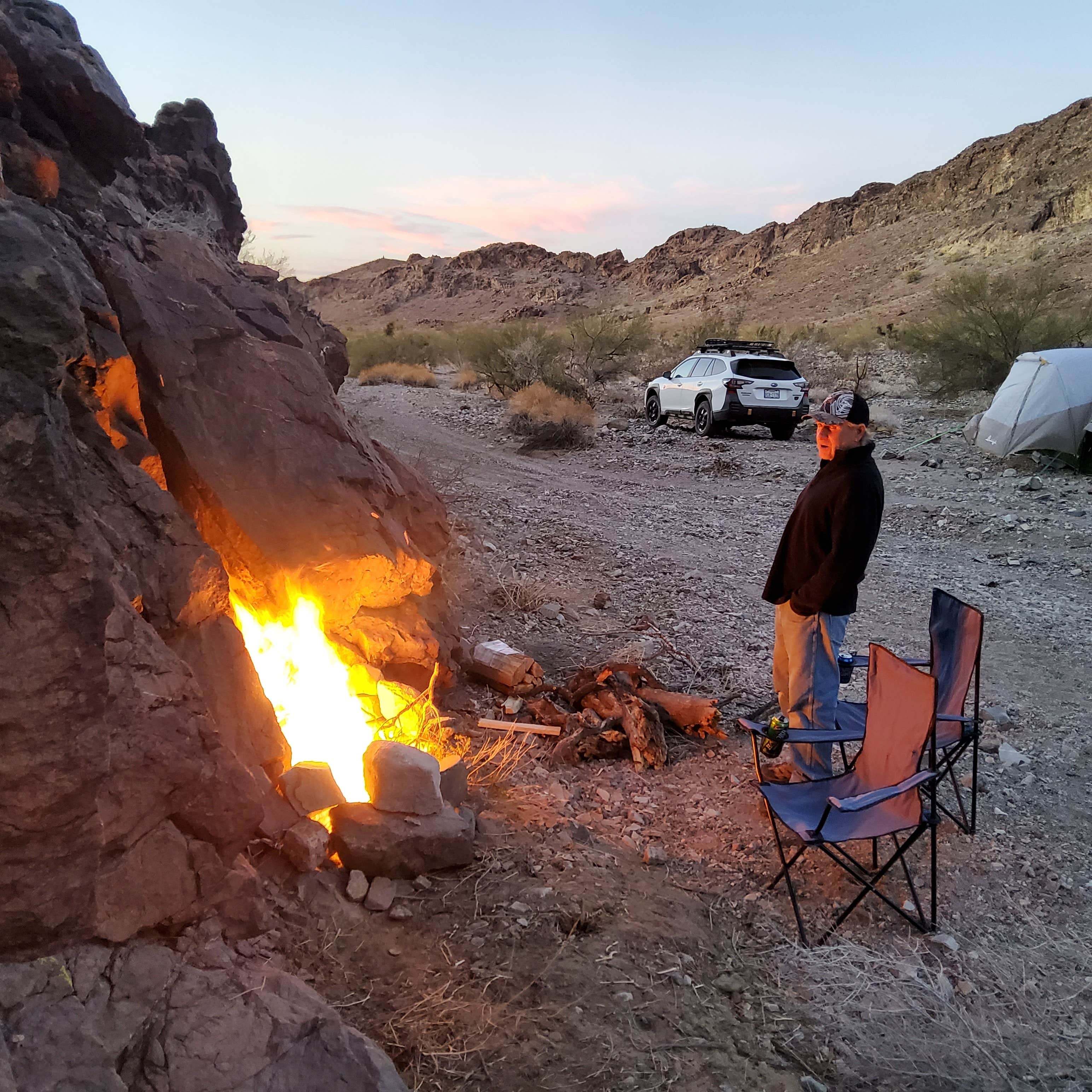 Kathy M.'s photo at Craggy Wash - Dispersed Camping Area near Mohave Valley, AZ