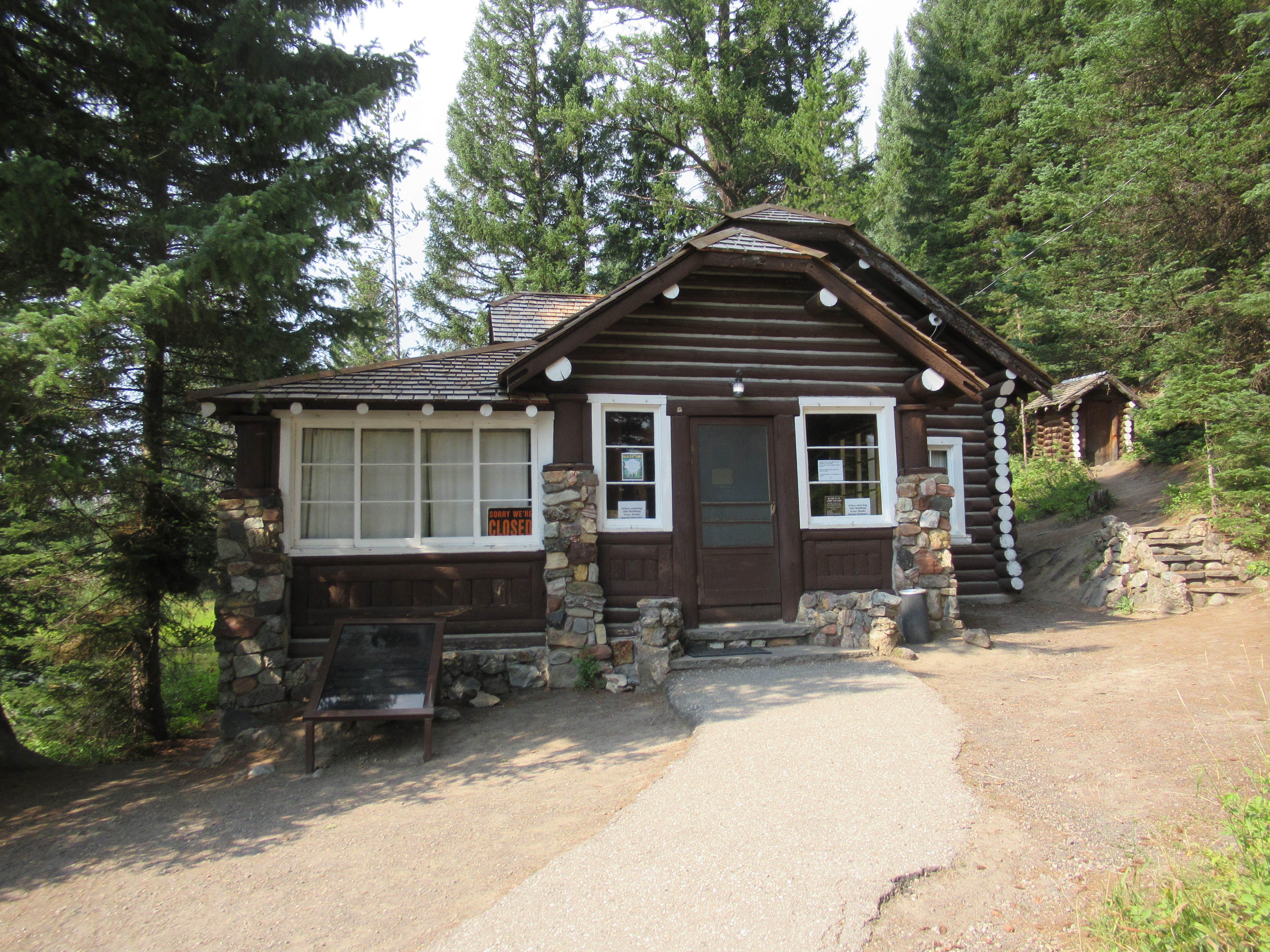 Nancy's photo of glamping accommodations at Warm River near West Yellowstone, MT