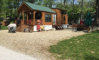 Camping near Mississinewa Lake: Morels on the Wabash, Logansport, Indiana