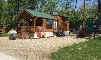 Camping near France Park : Morels on the Wabash, Logansport, Indiana