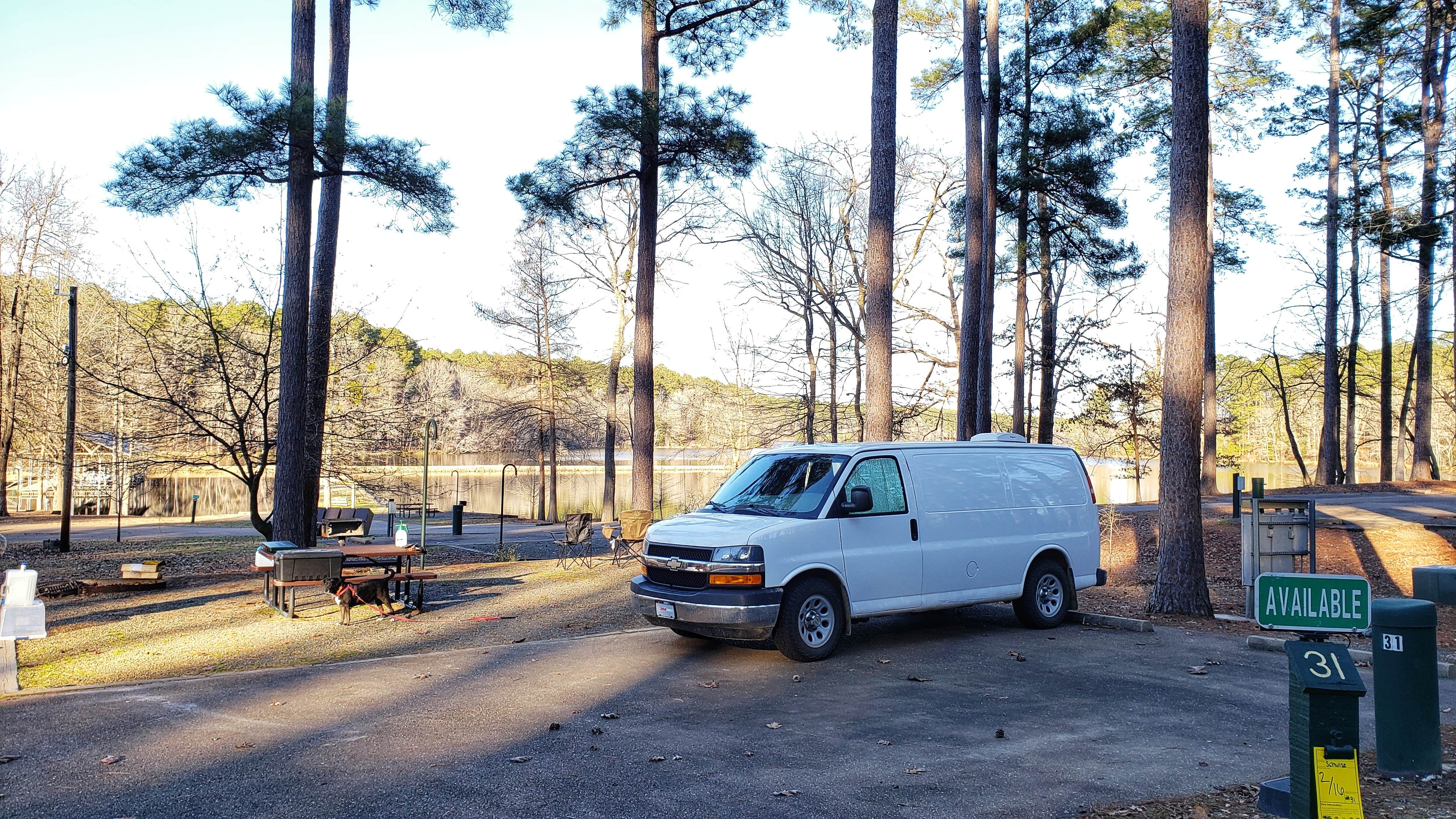 Fred S.'s photo of rv camping at White Oak Lake State Park Campground near Bluff City, AR