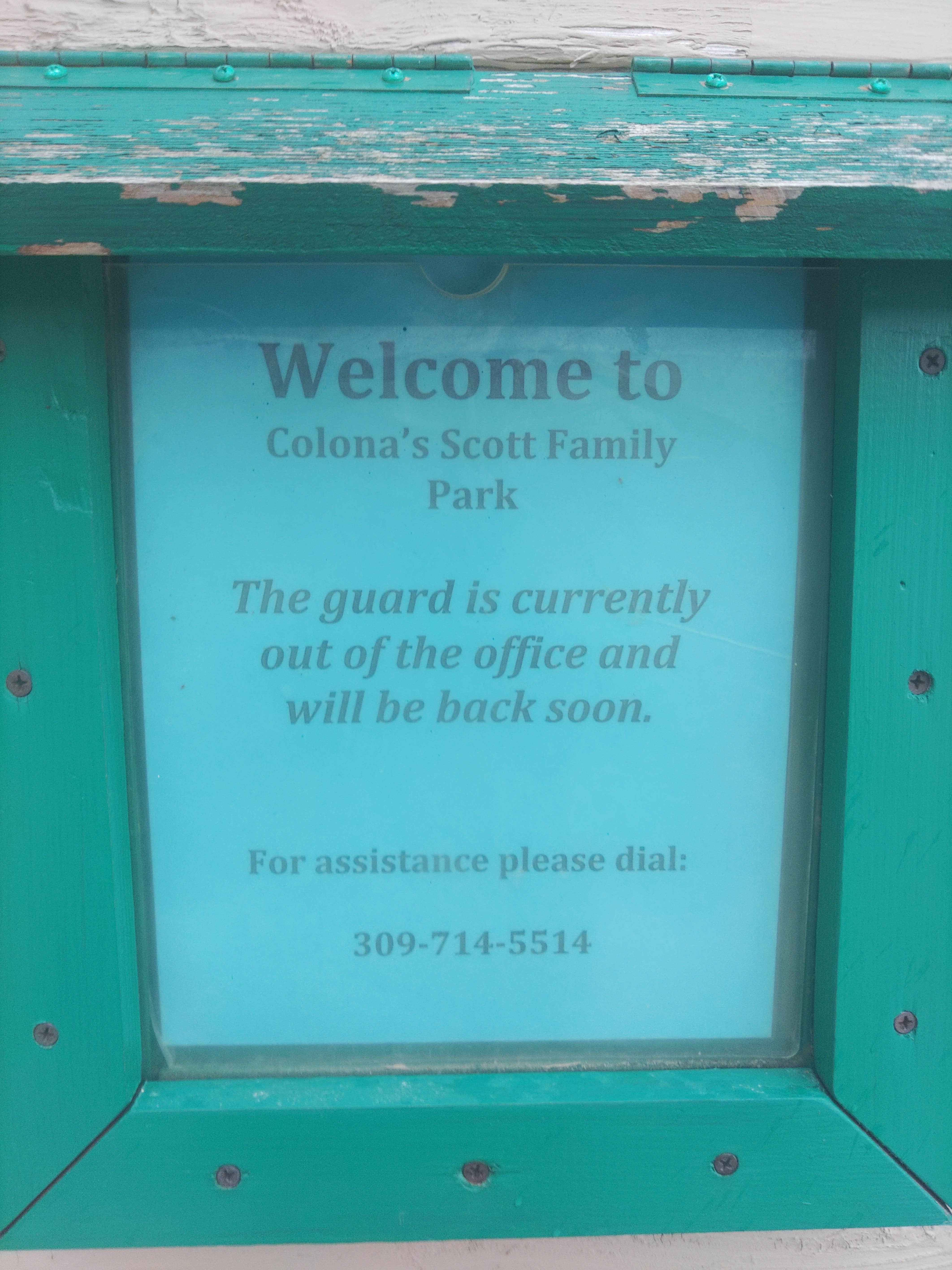 Camper-submitted photo at Colona Scott Family Park near Rock Island, IL