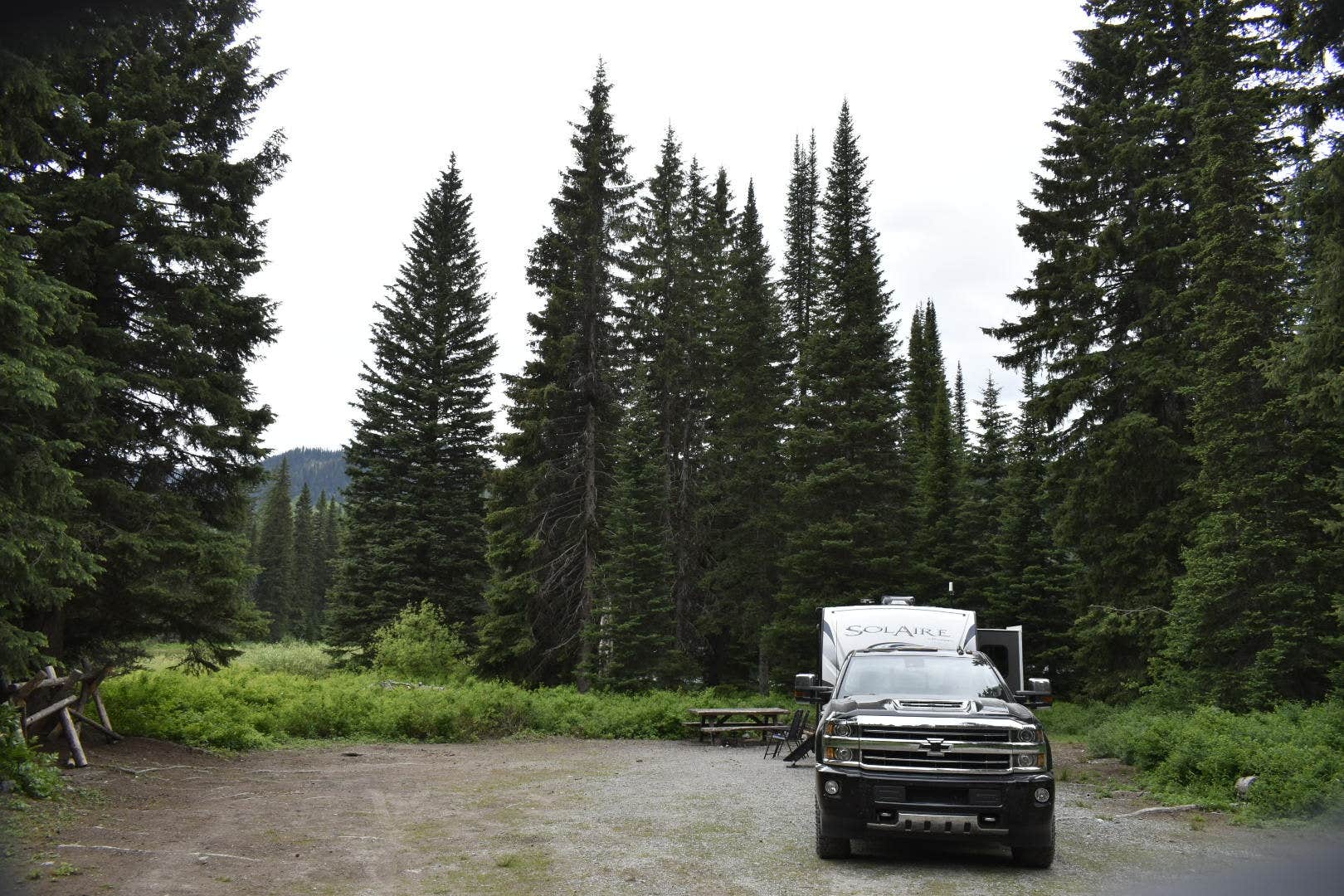 Camper-submitted photo at Upper Whitefish Campground near Trego, MT