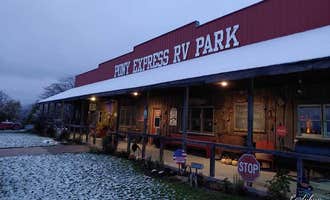 Camping near Linn County Park: Pony Express RV Park LLC, Mound City, Missouri