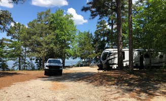 Elizabeth W.'s photo of rv camping at Winfield - J Strom Thurmond Lake near J. Strom Thurmond Lake