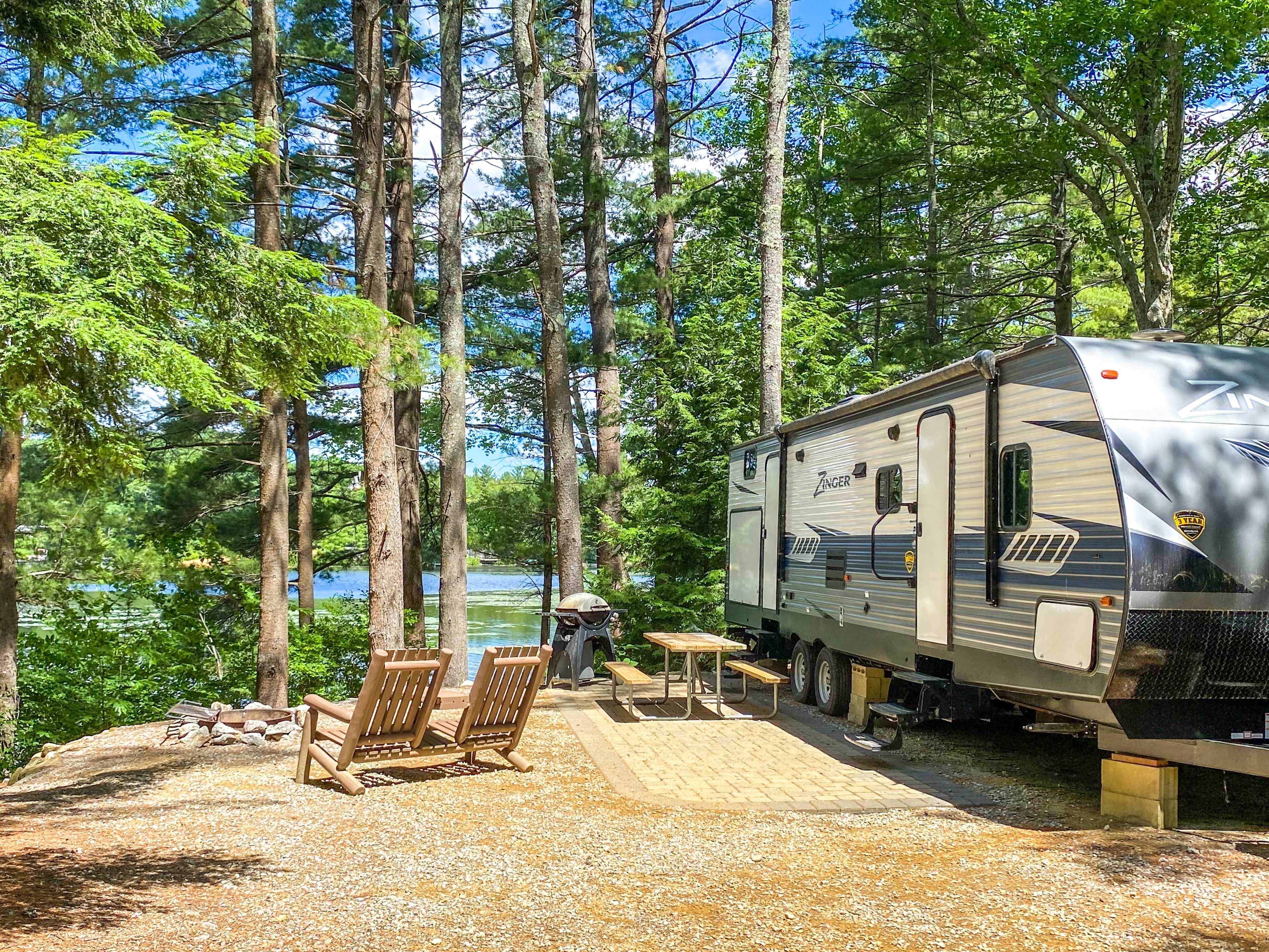 Corey's photo of rv camping at Pine Acres Family Camping Resort near Whately, MA