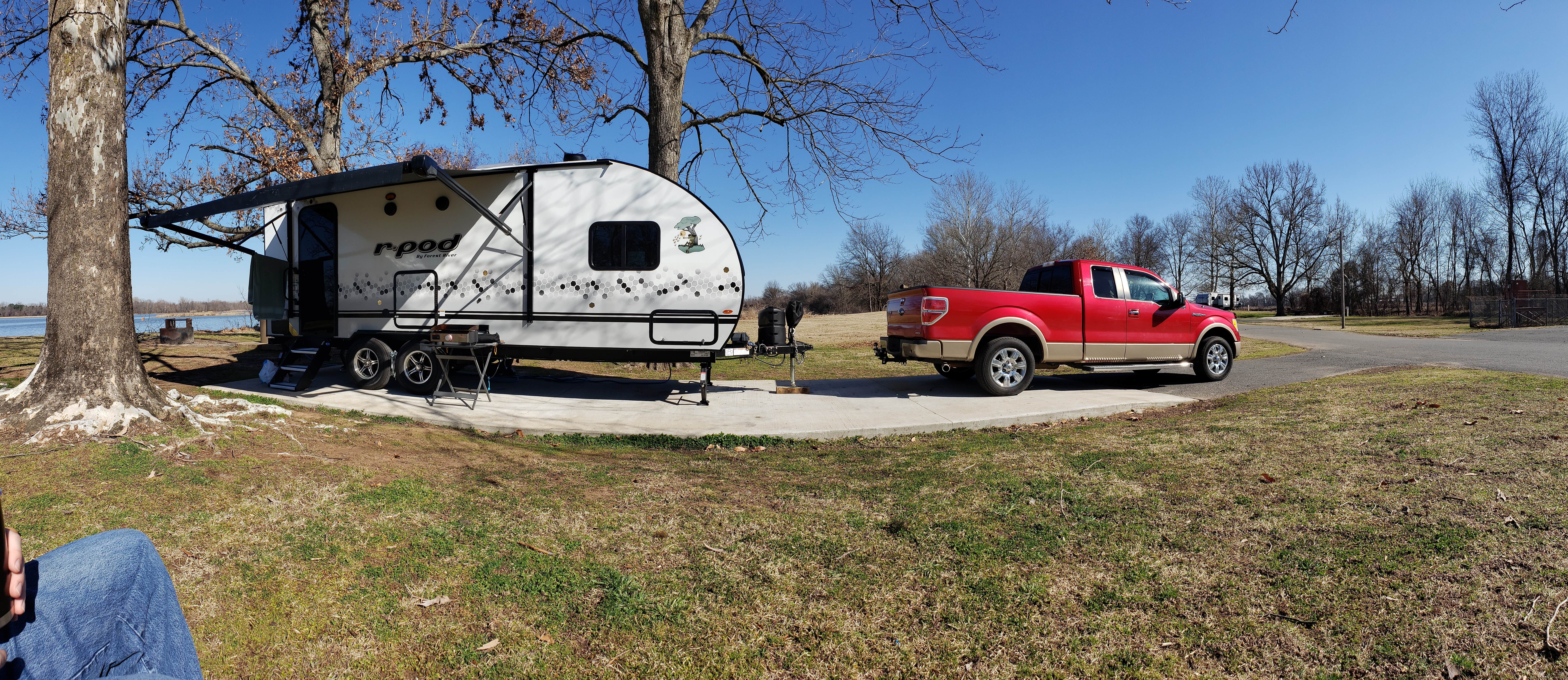 Teresa S.'s photo of rv camping at Willow Beach near Arkansas River - Pool 3