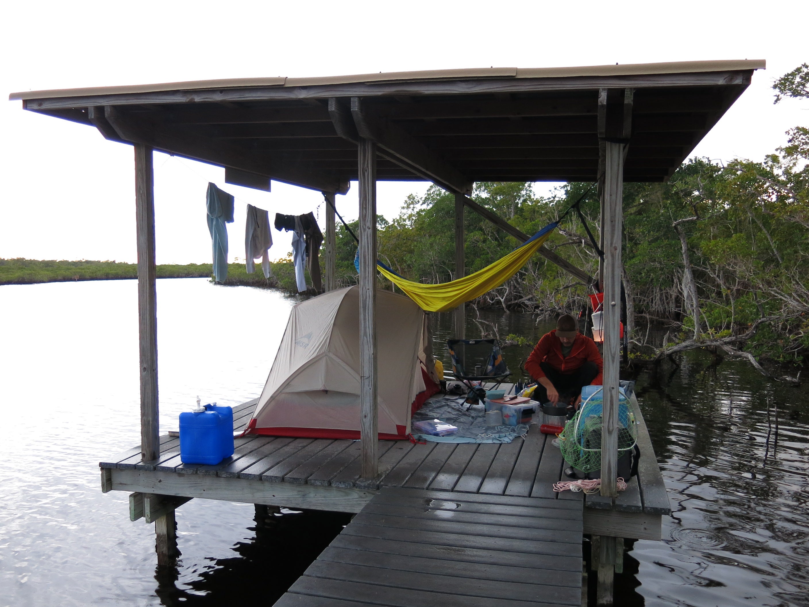 Camper submitted image from Backcountry Lane Bay Chickee — Everglades National Park - 3