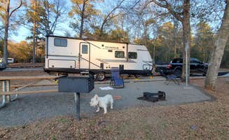 Sarah F.'s photo of camping with pets at Kolomoki Mounds State Park Campground near Albany, GA