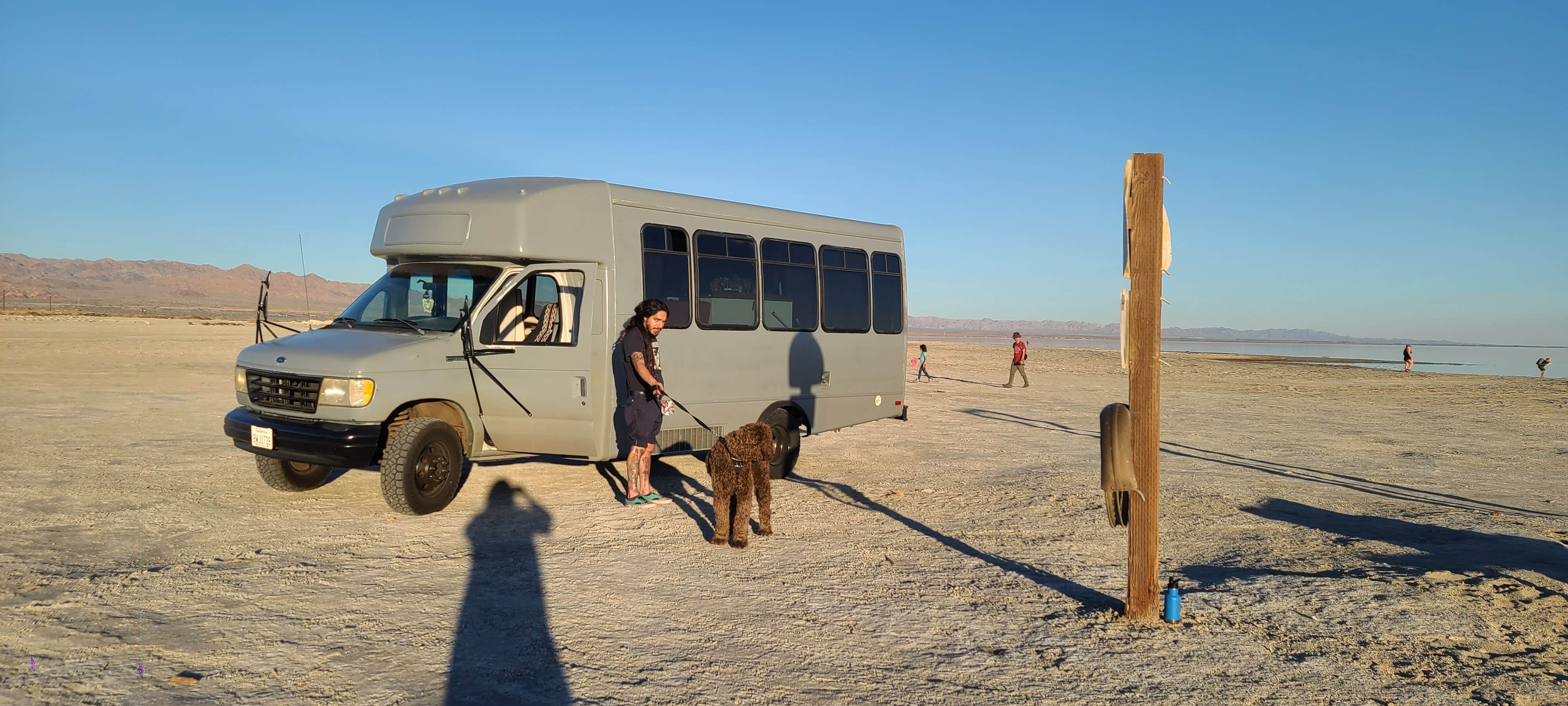 Brooke K.'s photo of rv camping at Bombay Beach - Salton Sea State Rec Area near Imperial, CA