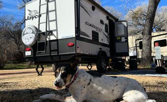 Kate  S.'s photo of camping with pets at Lo Lo Mai Springs Resort near Cottonwood, AZ