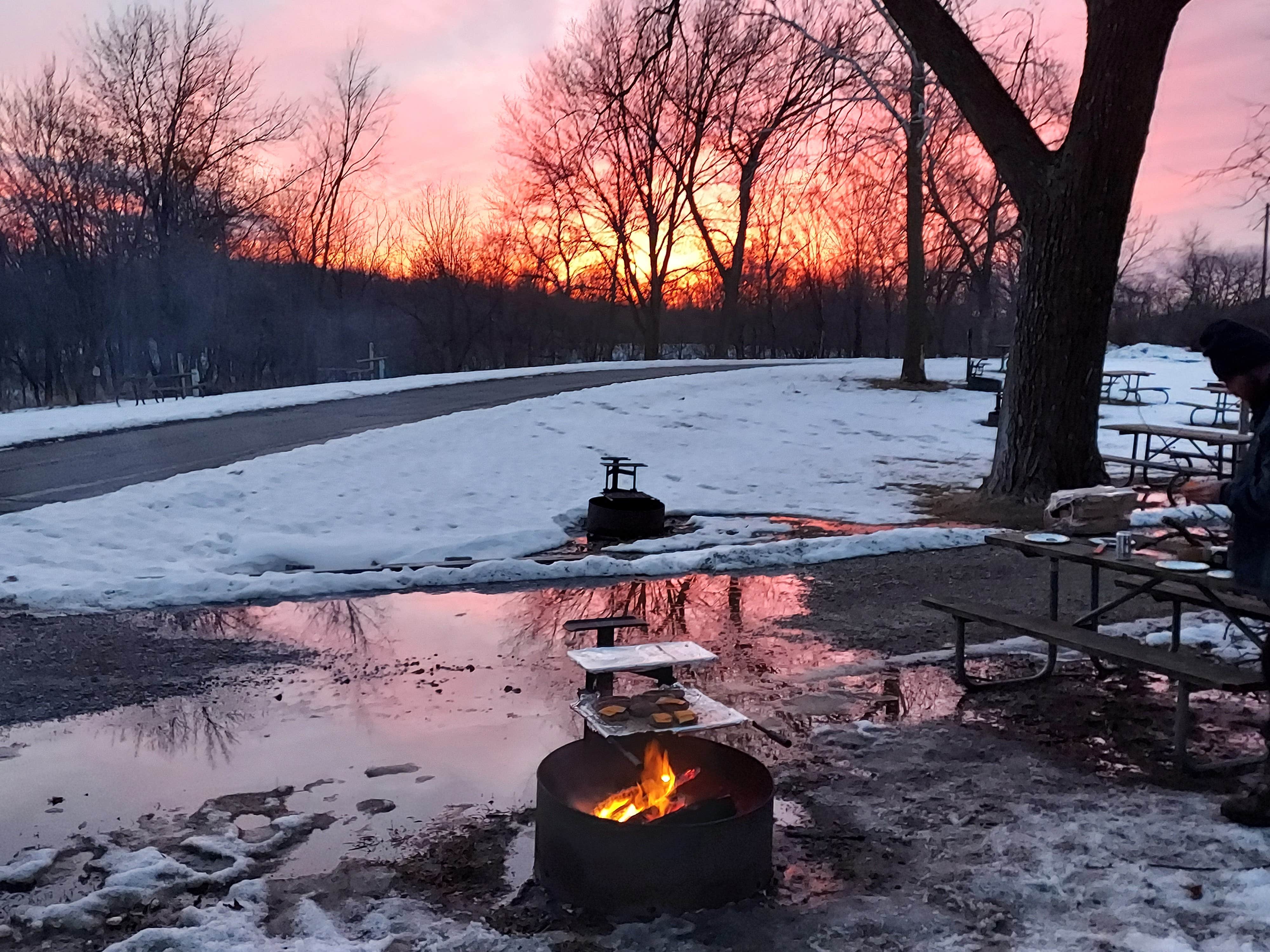 Camper-submitted photo at Pilot Knob State Park Campground near Clear Lake, IA