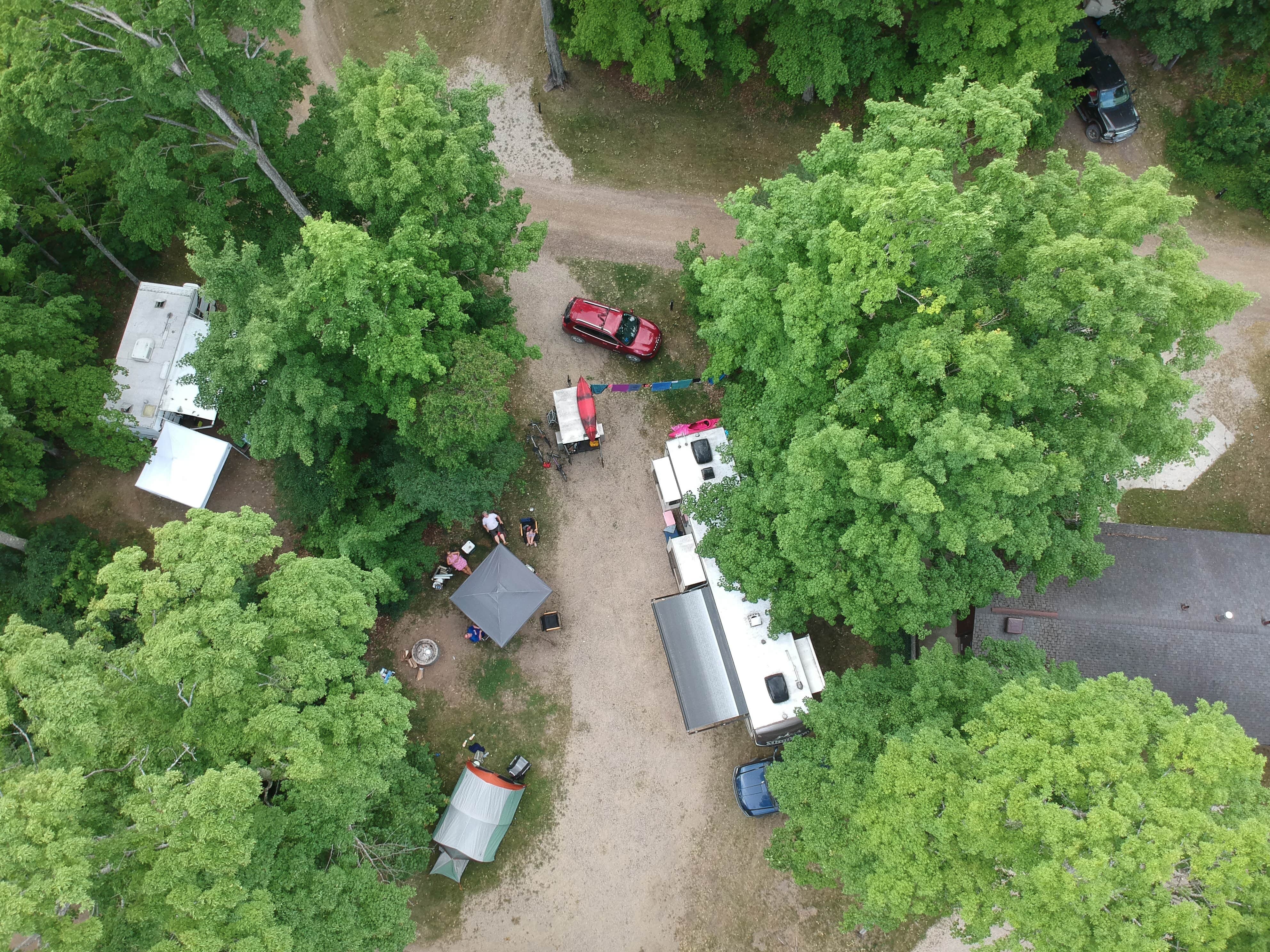 Camper submitted image from Muskallonge Lake State Park Campground - 3