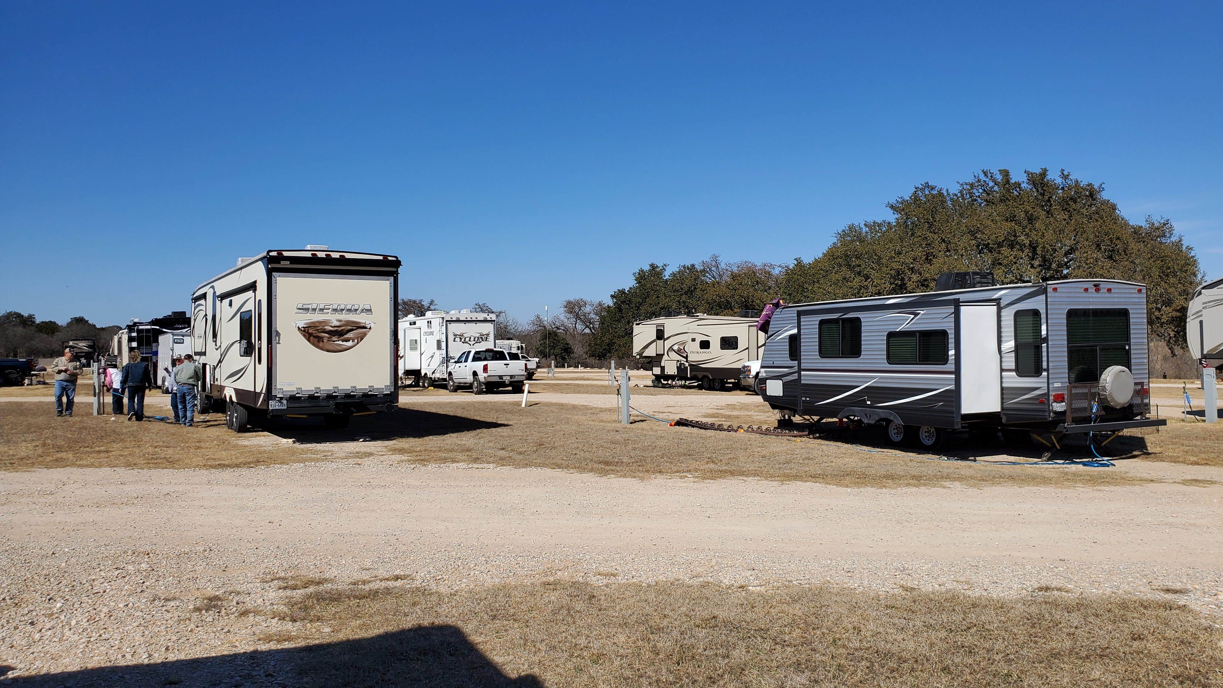 Denise V.'s photo of rv camping at Bandera Crossing Riverfront RV Park near Bandera, TX