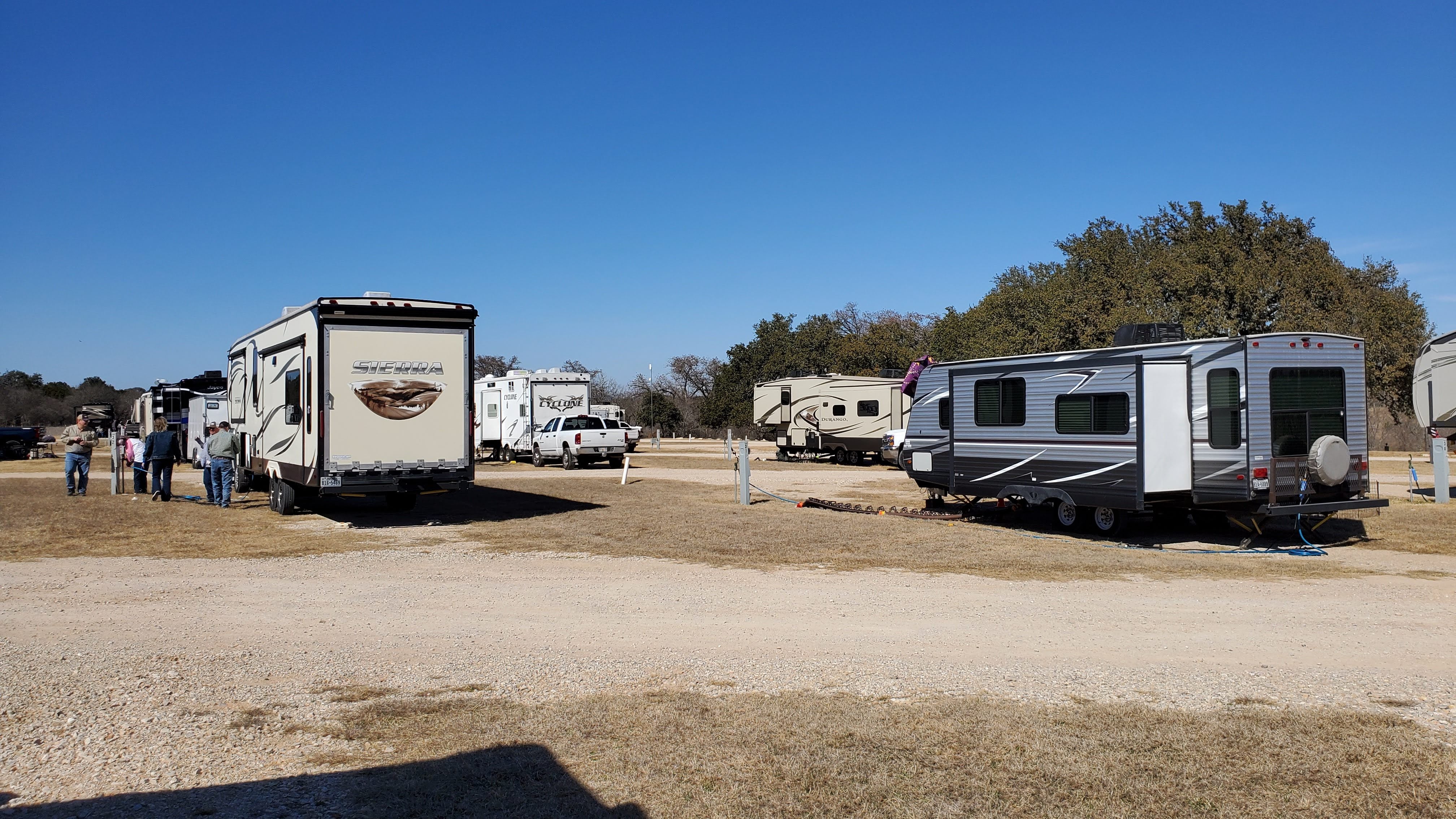 Camper submitted image from Bandera Crossing Riverfront RV Park - 1