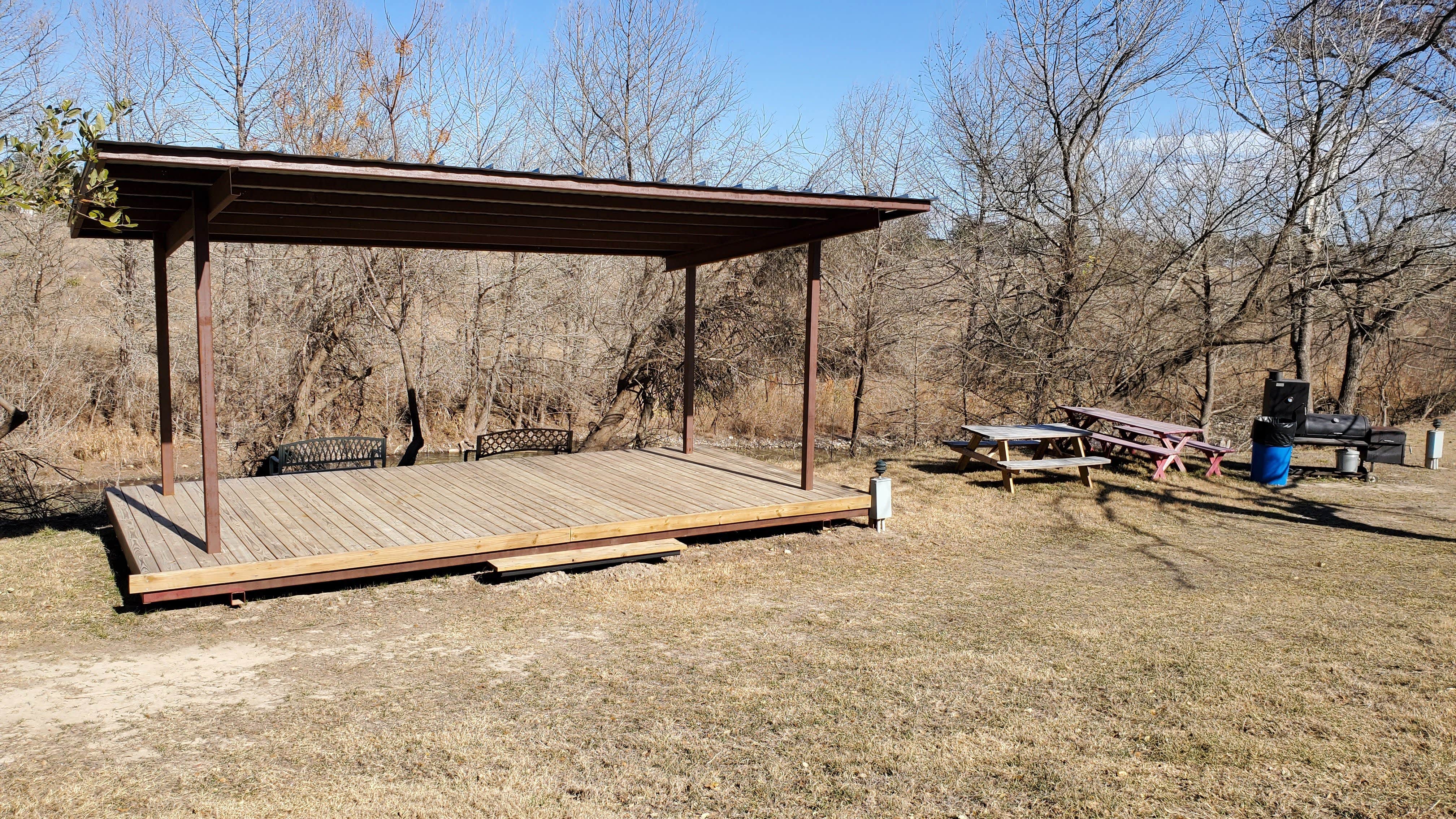 Camper submitted image from Bandera Crossing Riverfront RV Park - 5