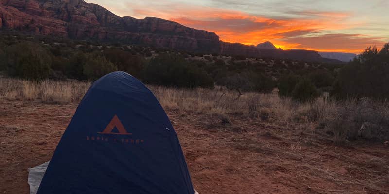 Camper submitted image from Red Canyon Overlook Dispersed - PERMANENTLY CLOSED