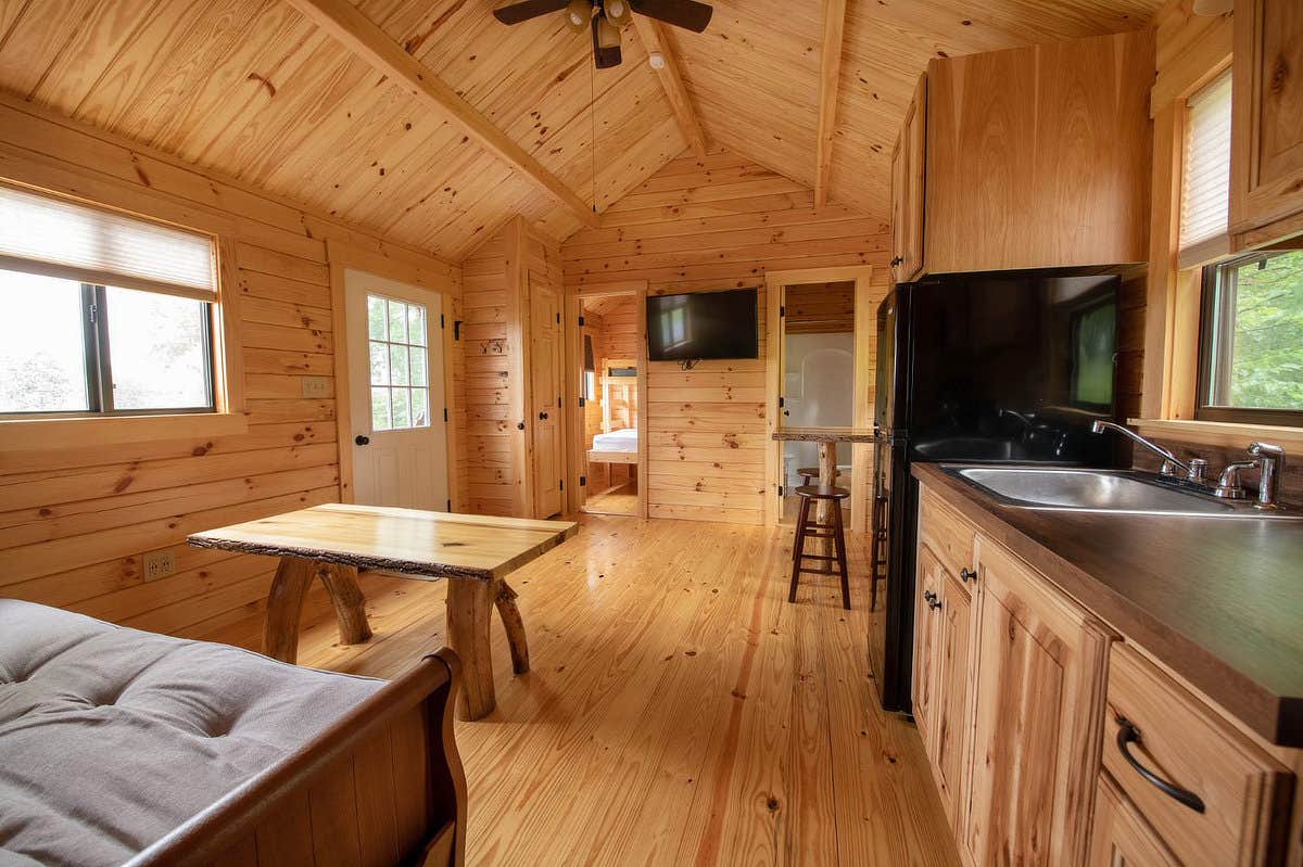 Heidi R.'s photo of a cabin at Ocean City Campground & Beach Cabins near Runnemede, NJ