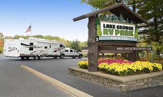 Camping near Hearthstone Point Campground: Lake George RV Park, Queensbury, New York