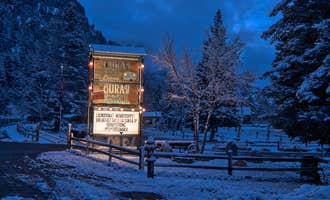 Camping near County Road 14, Dexter Creek Backcountry: Ouray Riverside Resort, Ouray, Colorado