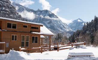 info @.'s photo of a cabin at Ouray Riverside Resort near Black Canyon of the Gunnison National Park