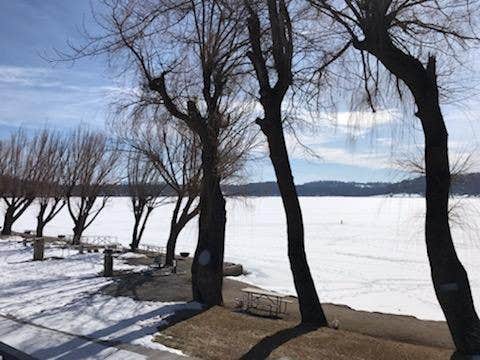 Camper-submitted photo at Waitts Lake Resort and Cabins near Loon Lake, WA