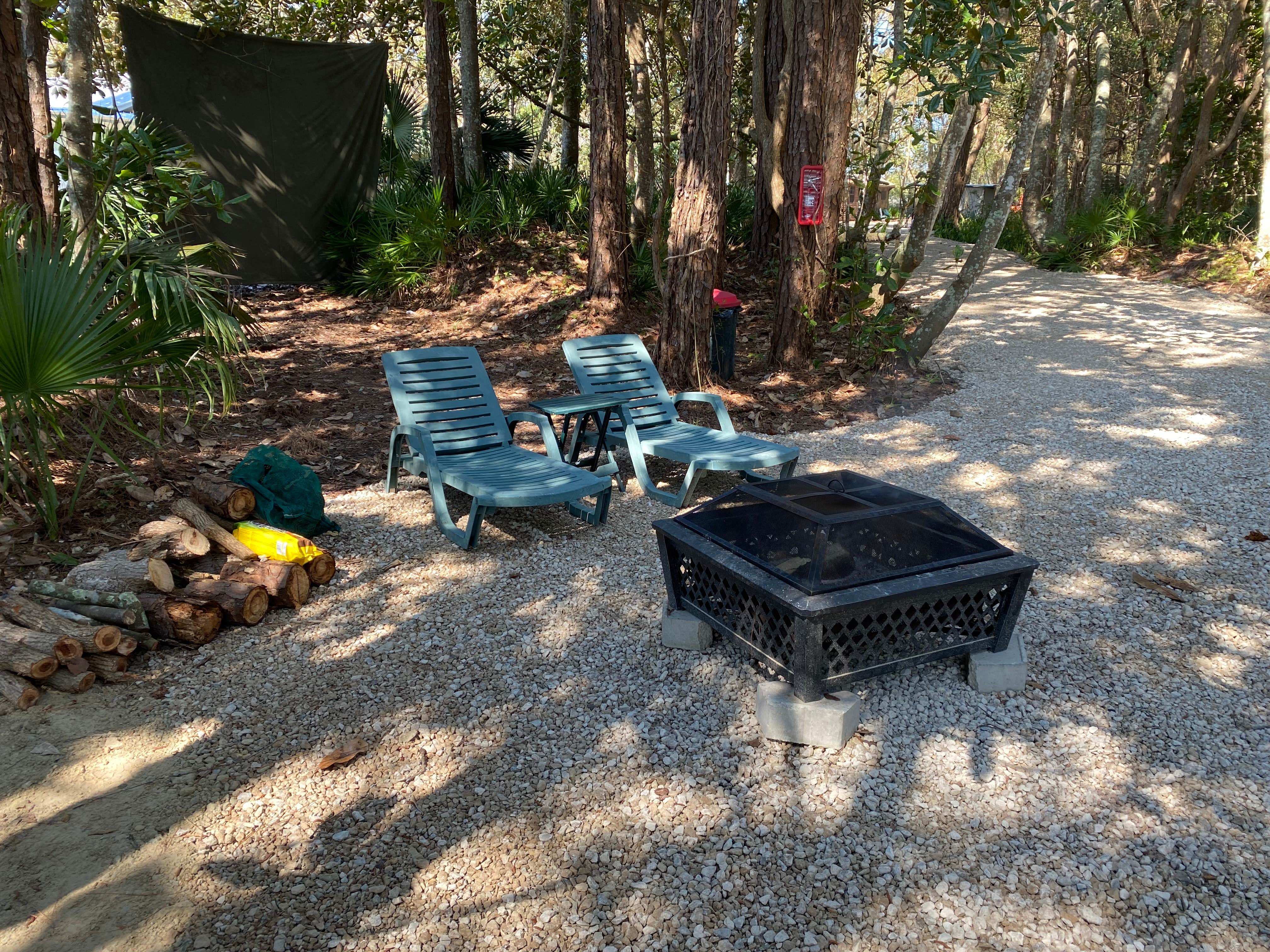 Daylin R.'s photo at Magnolias by the Bay private RV site + Dock near Eastpoint, FL