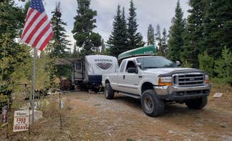 Michelle E.'s photo of rv camping at Thompson Flat Campground near Almo, ID