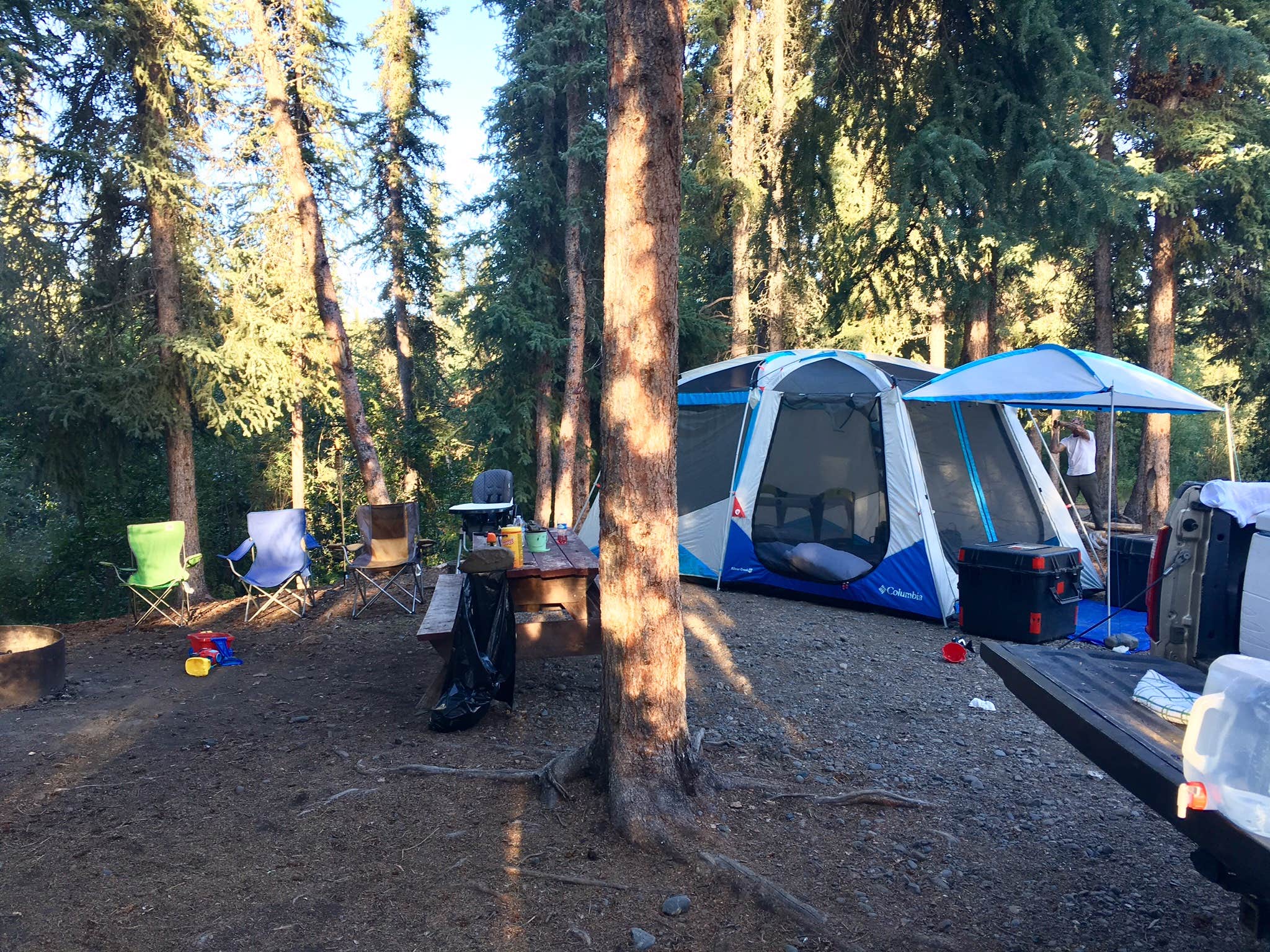 Camper submitted image from Tolsona Wilderness Campground - 3