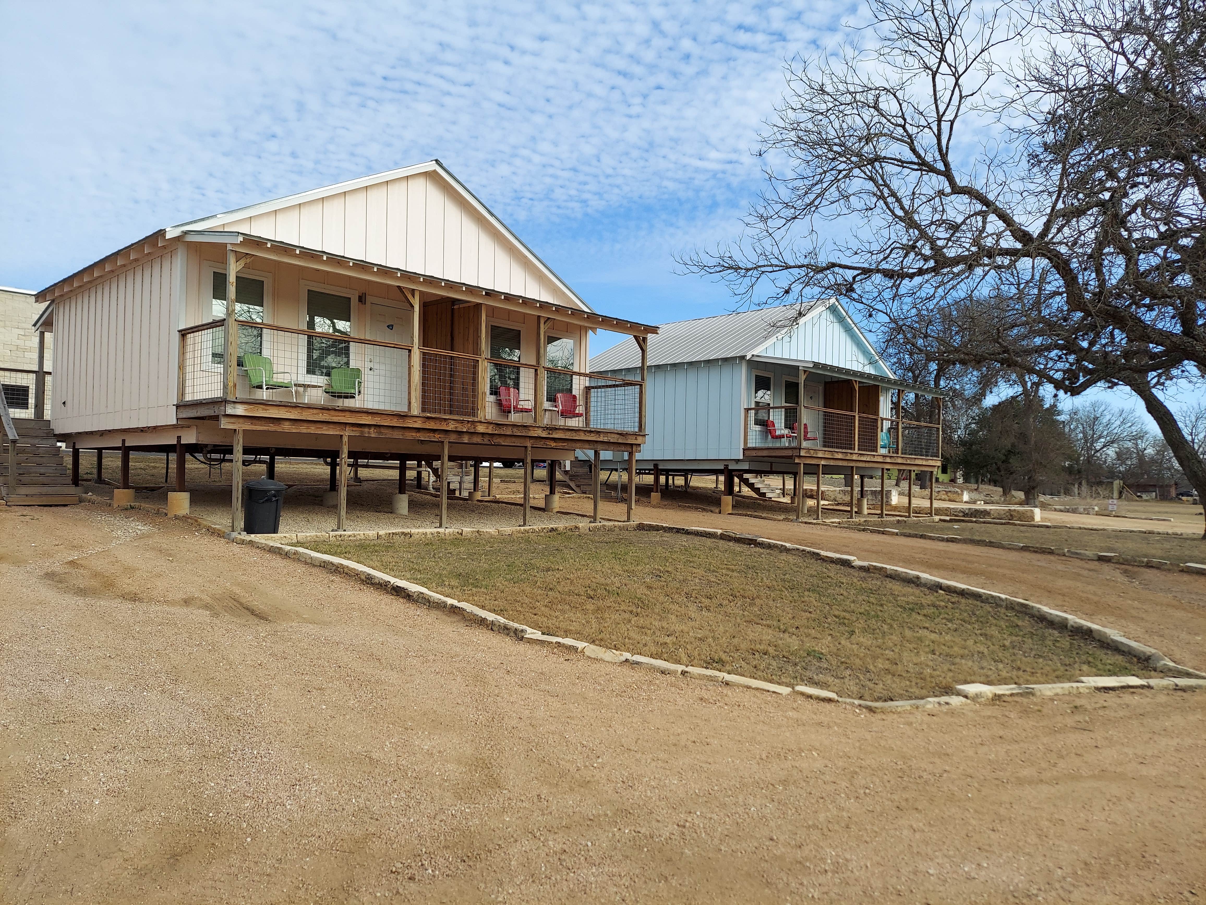 Norrie W.'s photo of glamping accommodations at Kerrville-Schreiner Park near Comfort, TX