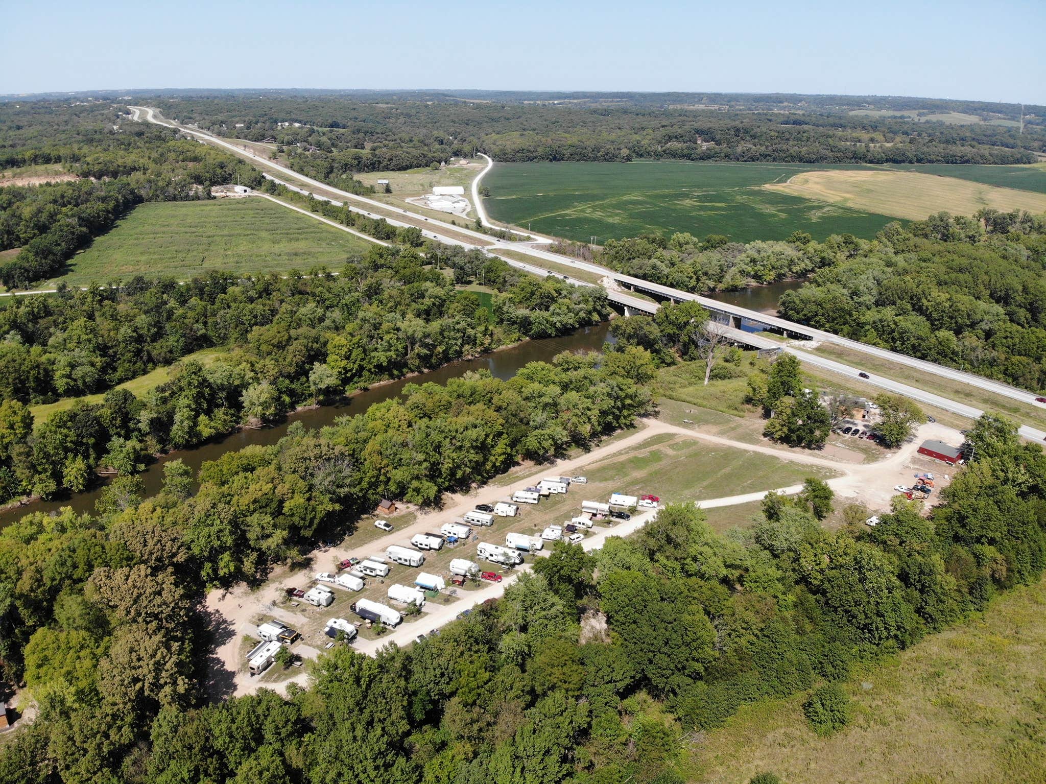 Camper-submitted photo at The Meadow Campground & Coffee House near Ashburn, MO