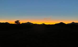 Aliza N.'s photo of a dispersed camping area at BLM Ironwood Forest National Monument - Pipeline Rd Dispersed camping near Topawa, AZ