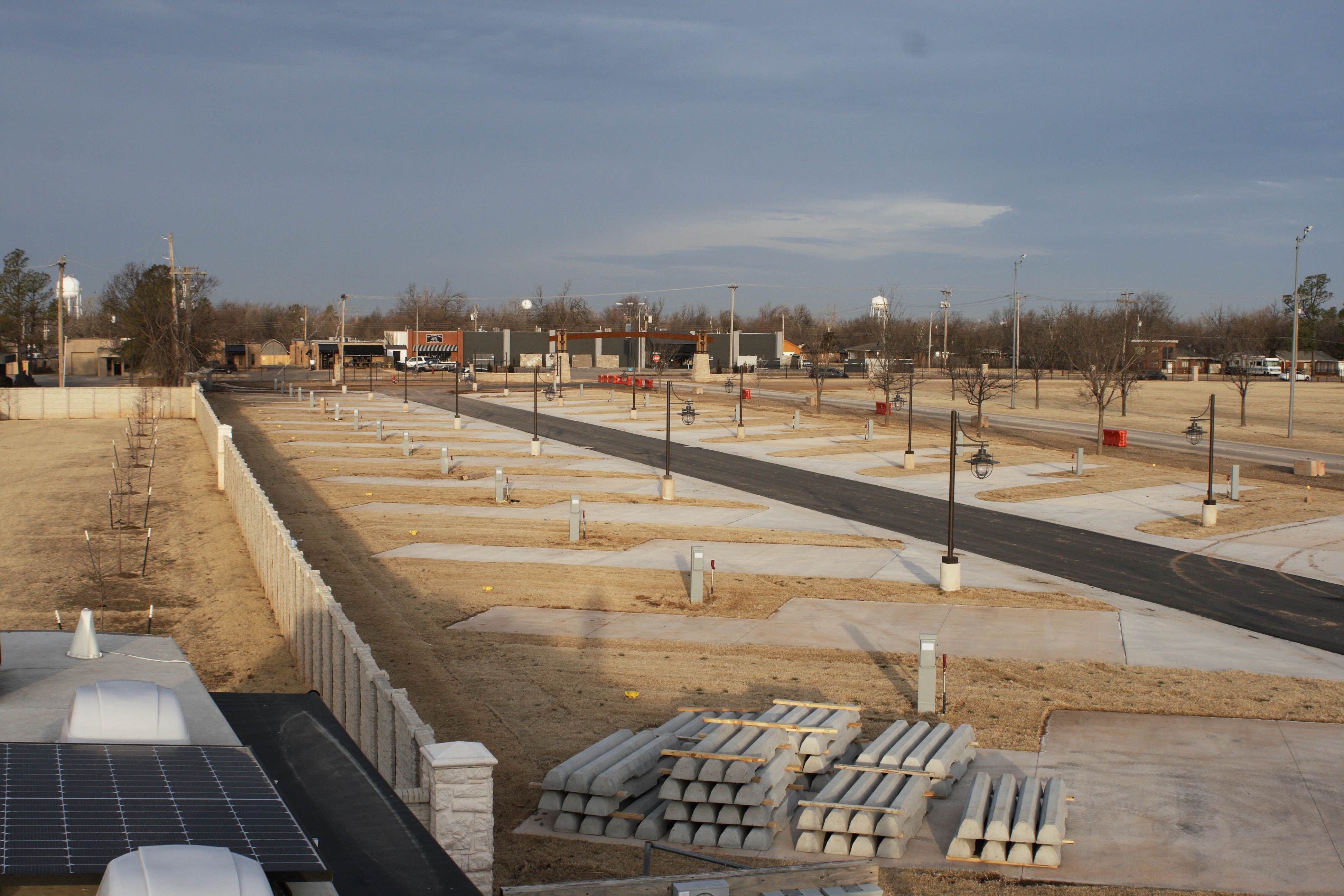 Camper-submitted photo at Cleveland County RV Park near Goldsby, OK
