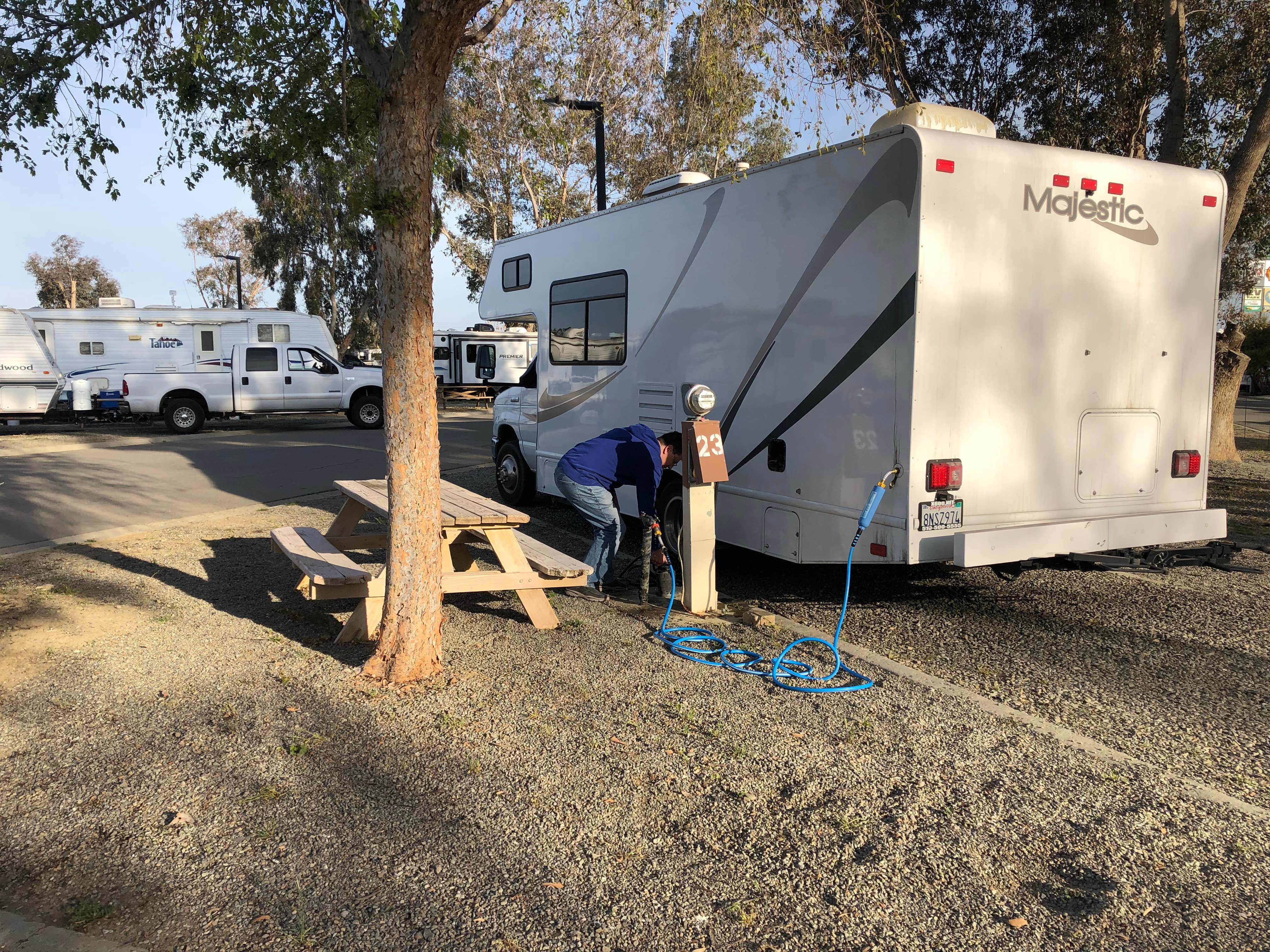 April N.'s photo at Almond Tree Oasis RV Park near Stratford, CA