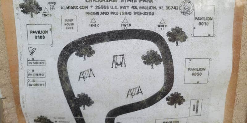 Camper submitted image from Chickasaw State Park Campground