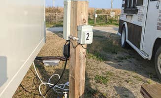 Laura M.'s photo of rv camping at Hailey's Beach-n-Bay RV Resort near Anahuac, TX