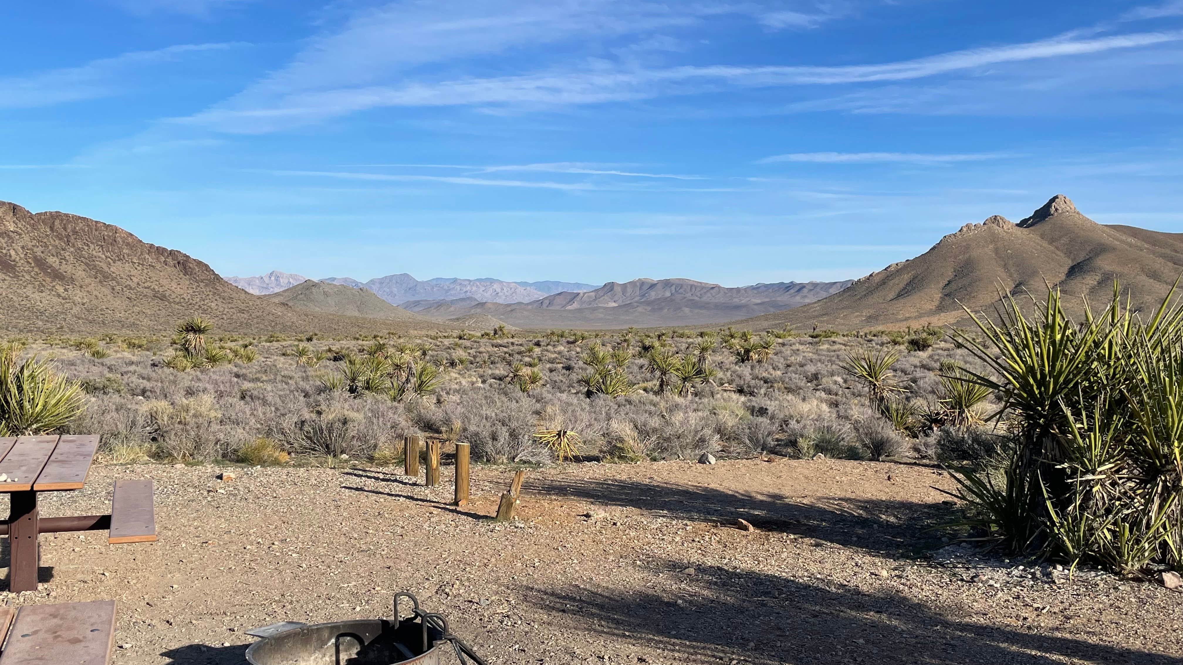 Camping near Sandy Valley Road: Horse Thief Camp, Tecopa, California