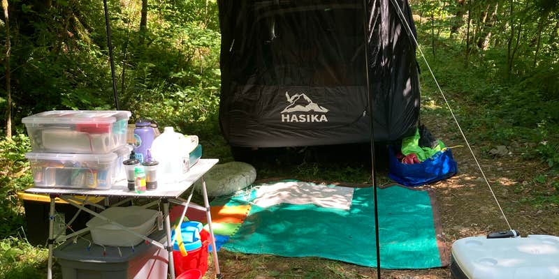 Camper submitted image from Naked Falls