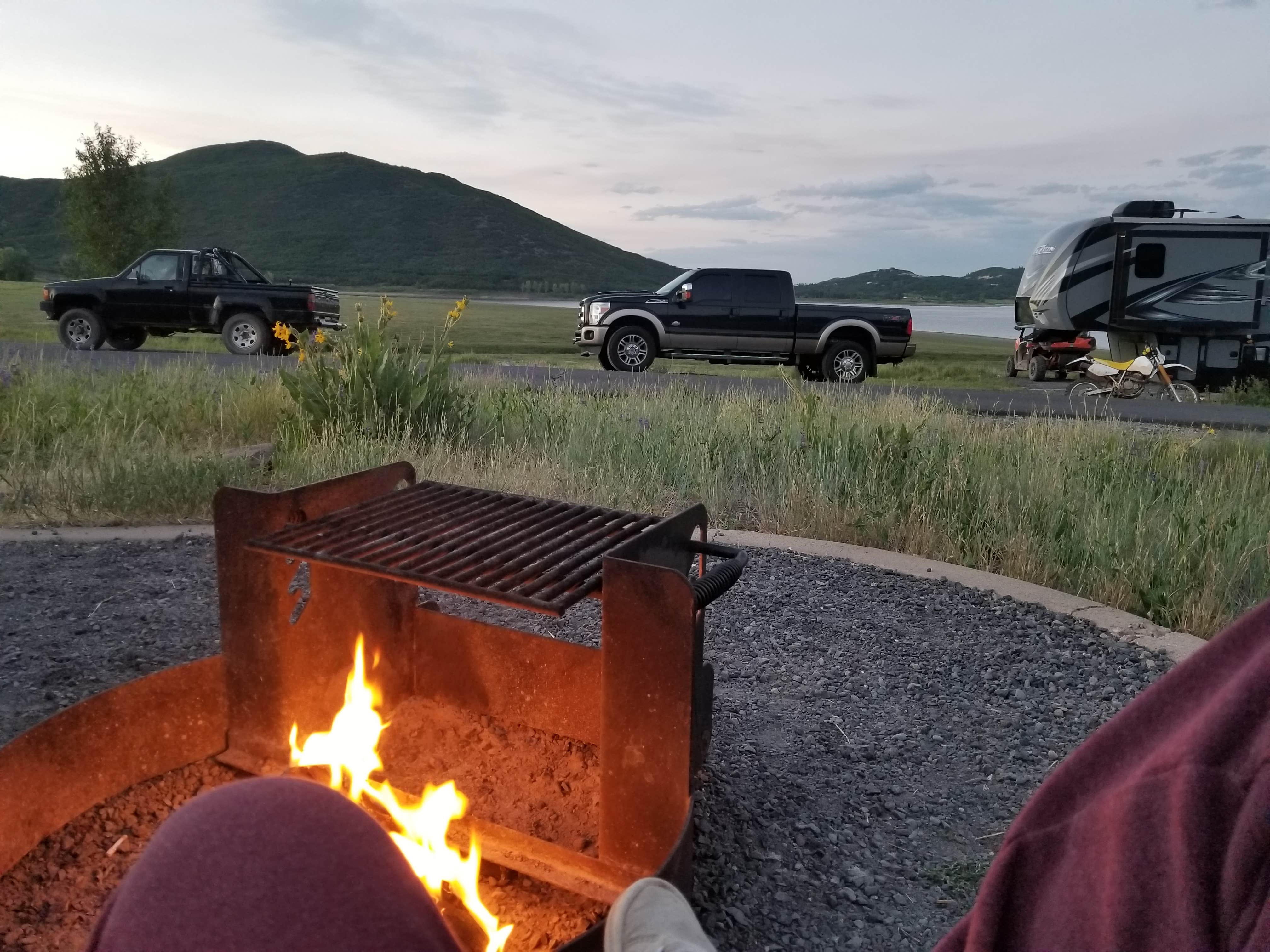 Camper-submitted photo at Early Settlers Campground — Vega State Park near Collbran, CO