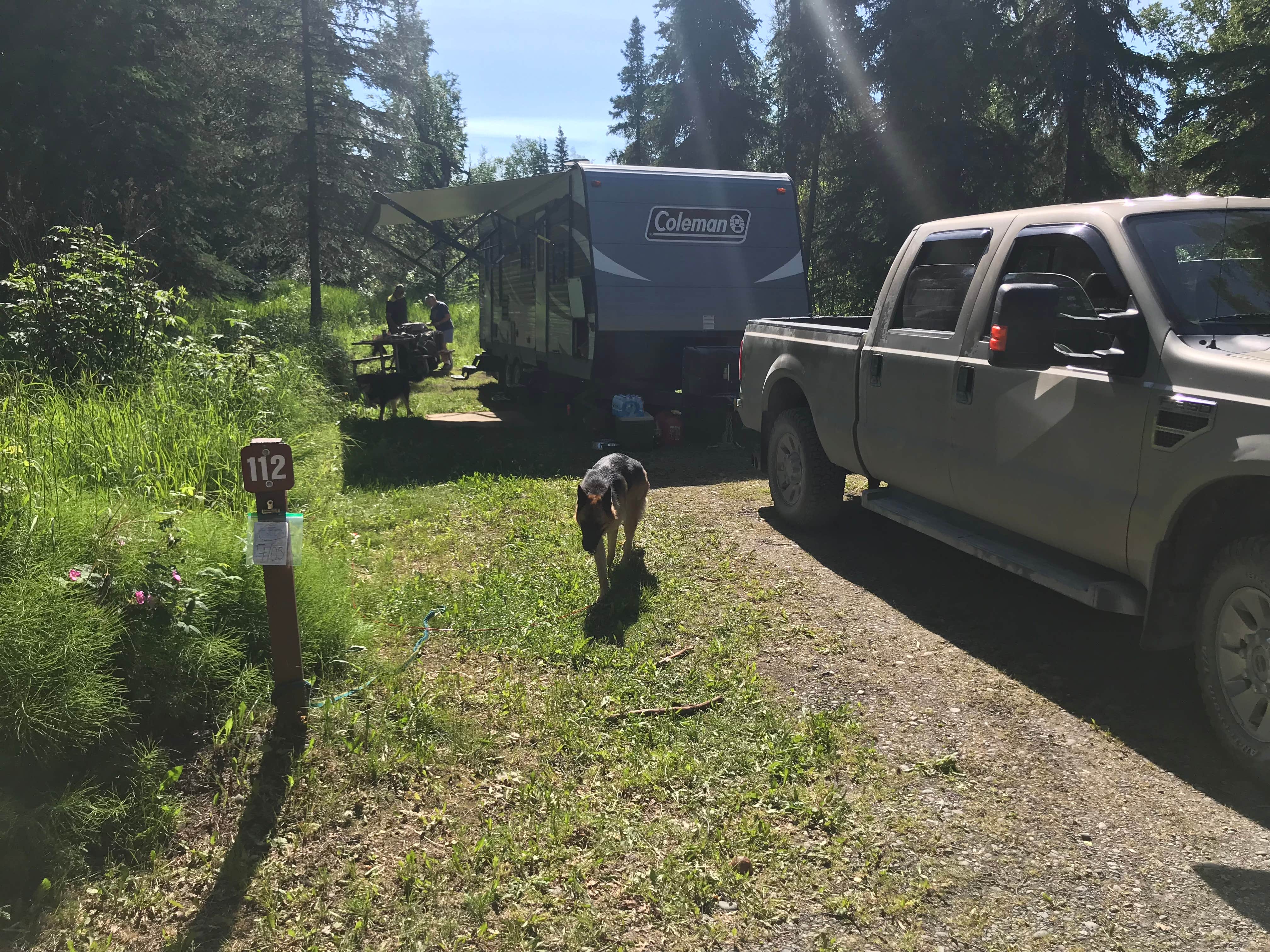 Jonathan B.'s photo of rv camping at Centennial Camper Park near Big Lake, AK