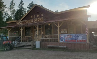 Camping near Elk Creek RV Park Lodge & Resort: Nemo Guest Ranch, Nemo, South Dakota