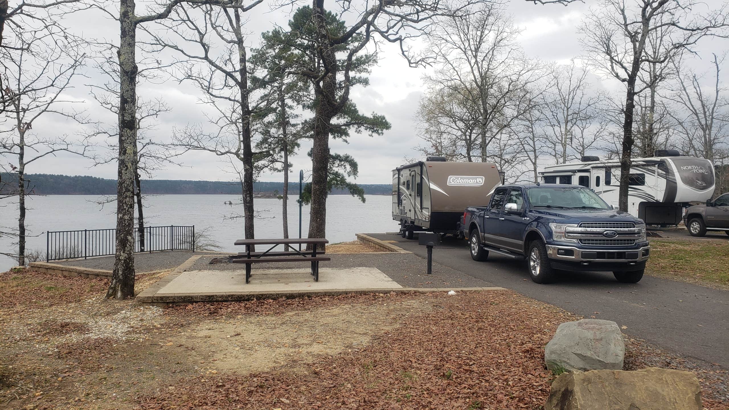 Morgan H.'s photo of rv camping at DeGray Lake Resort State Park — De Gray State Park near Chidester, AR