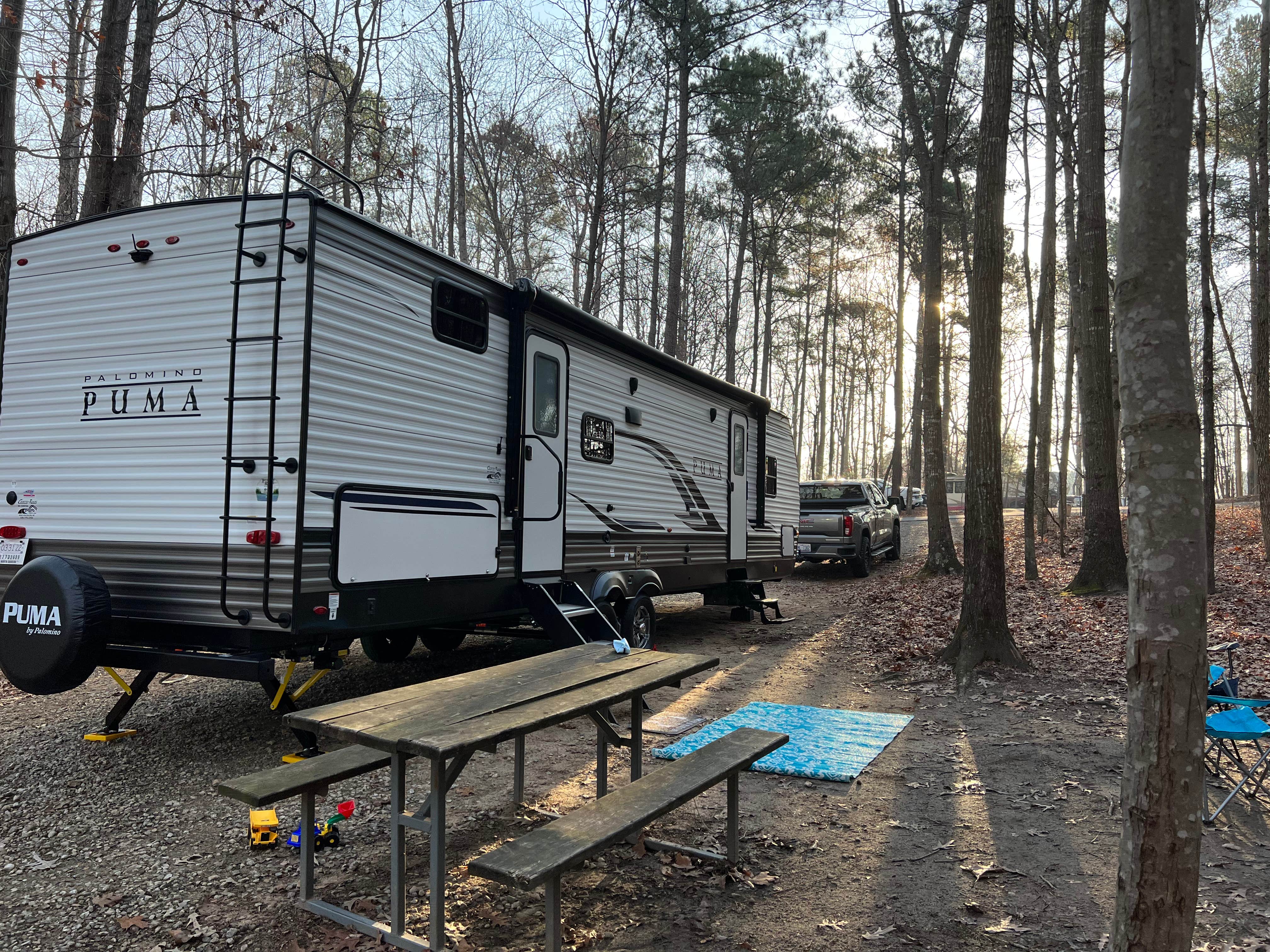 Vance S.'s photo of rv camping at Cross Winds Family Campground near Troutman, NC