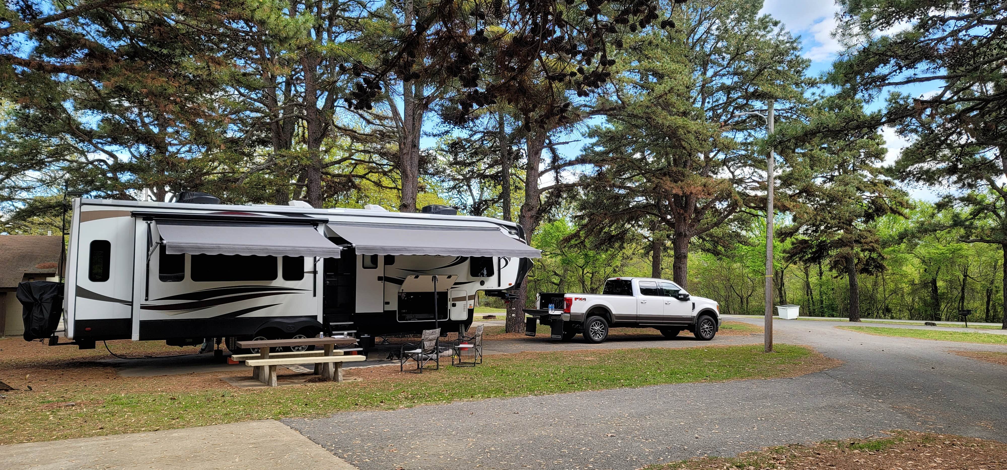 Camper-submitted photo at Deep Fork Campground — Lake Eufula State Park near Eufaula Lake